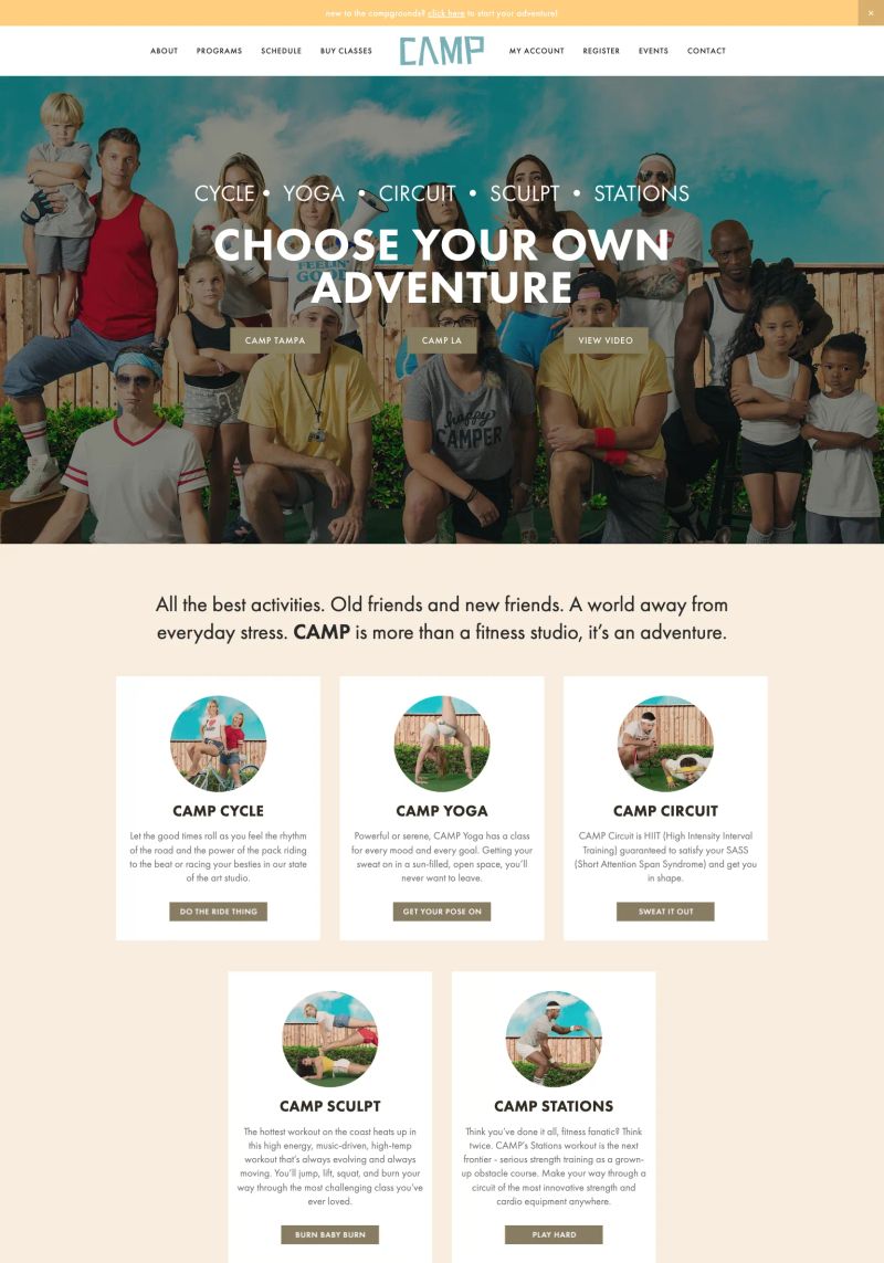 Camp Tampa screenshot