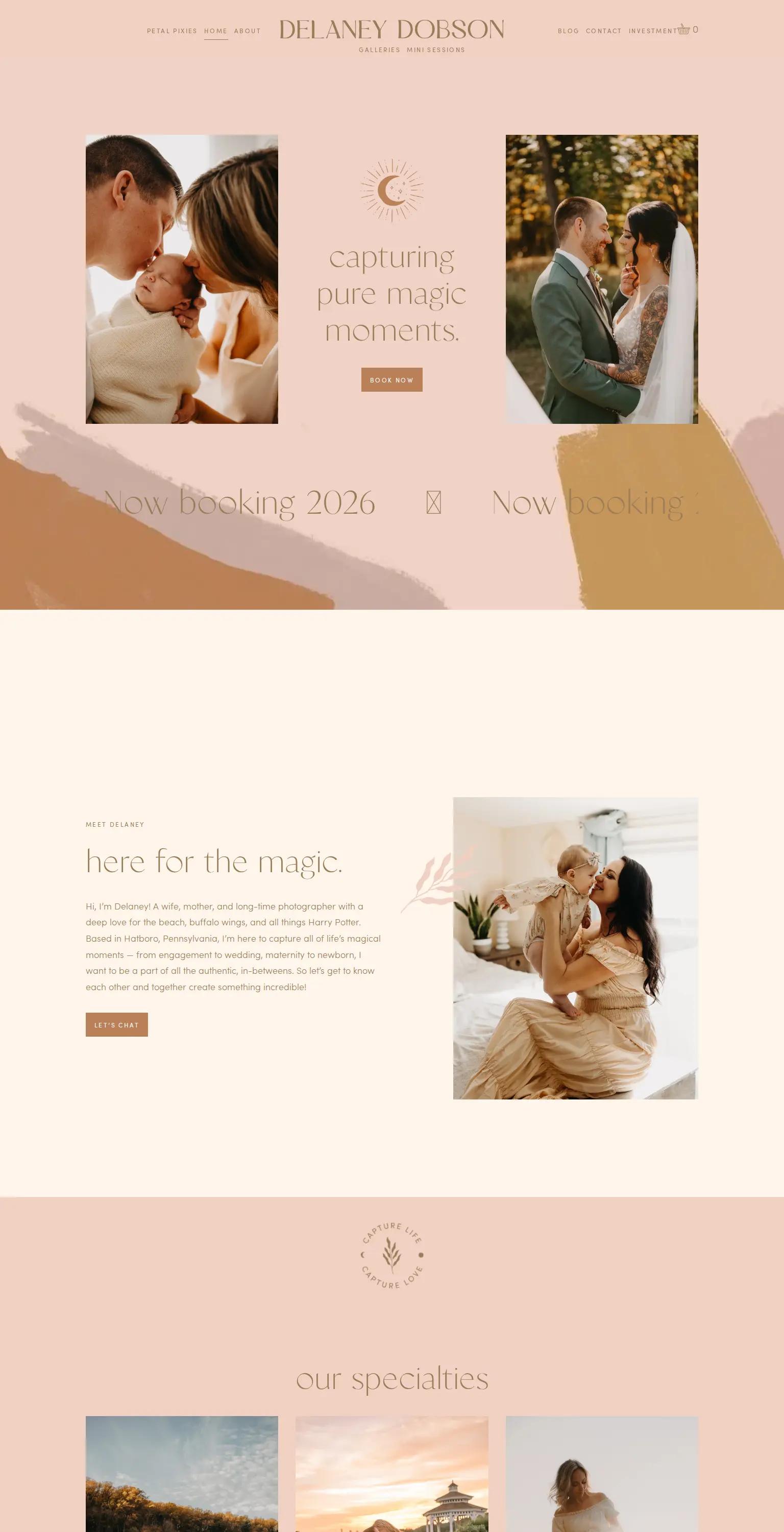 Delaney Dobson Photography screenshot