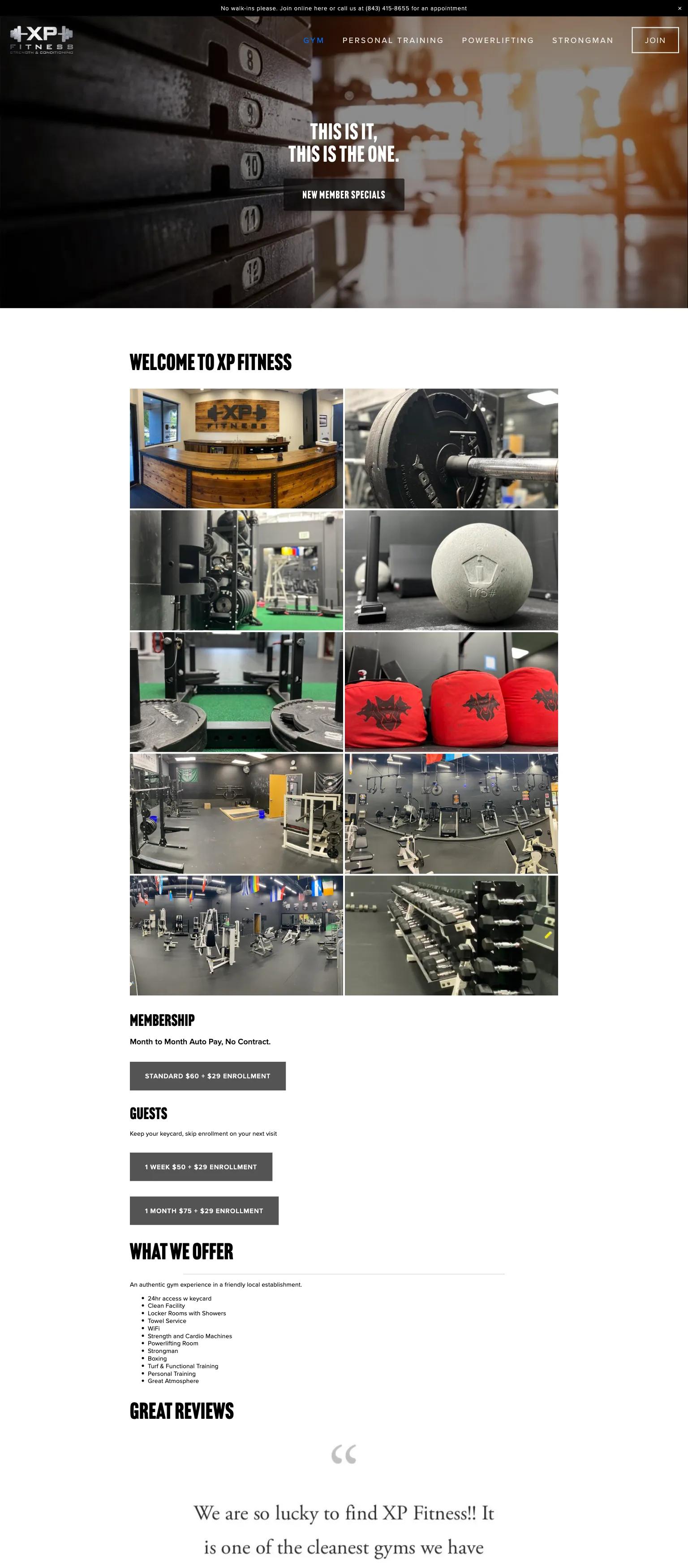 XP Fitness (Gym) screenshot