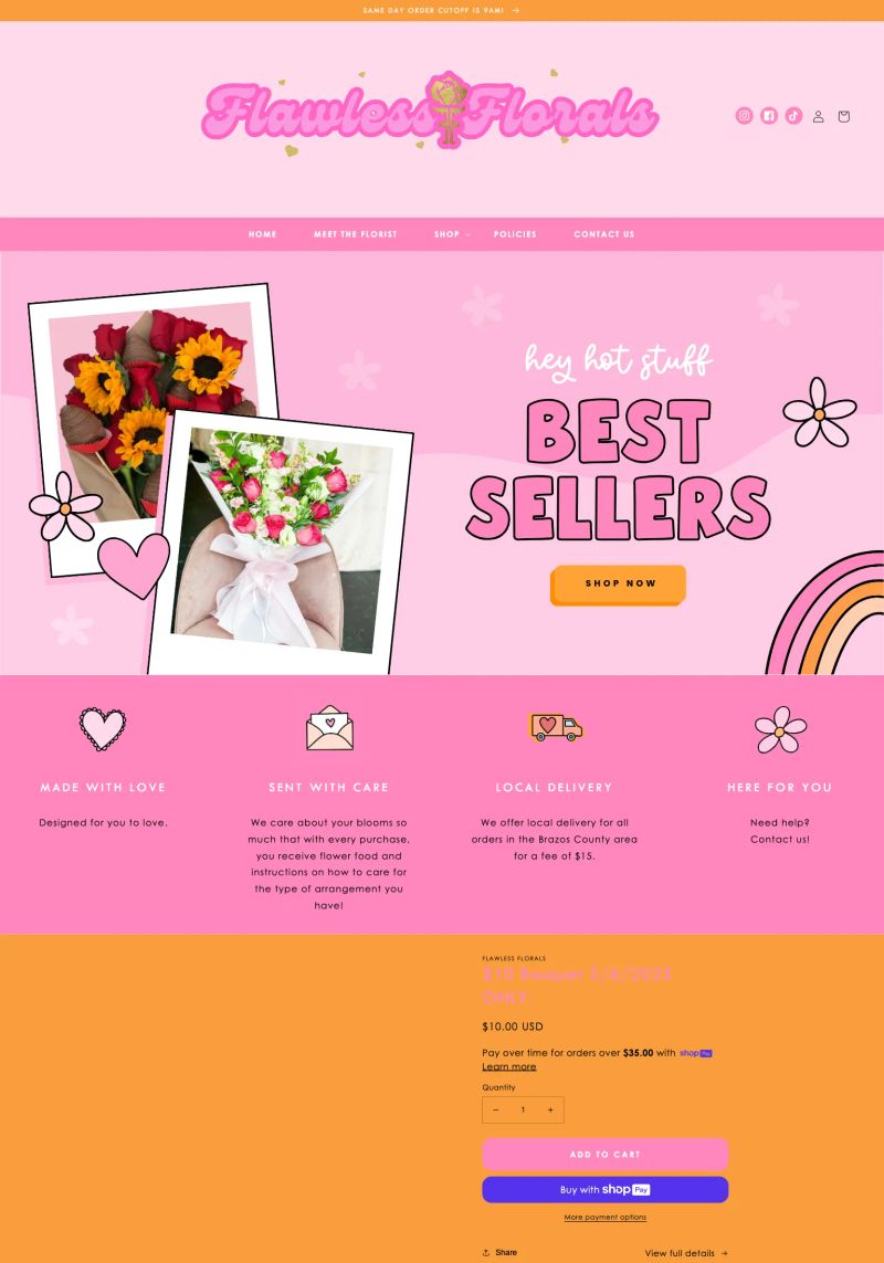 Flawless Florals screenshot