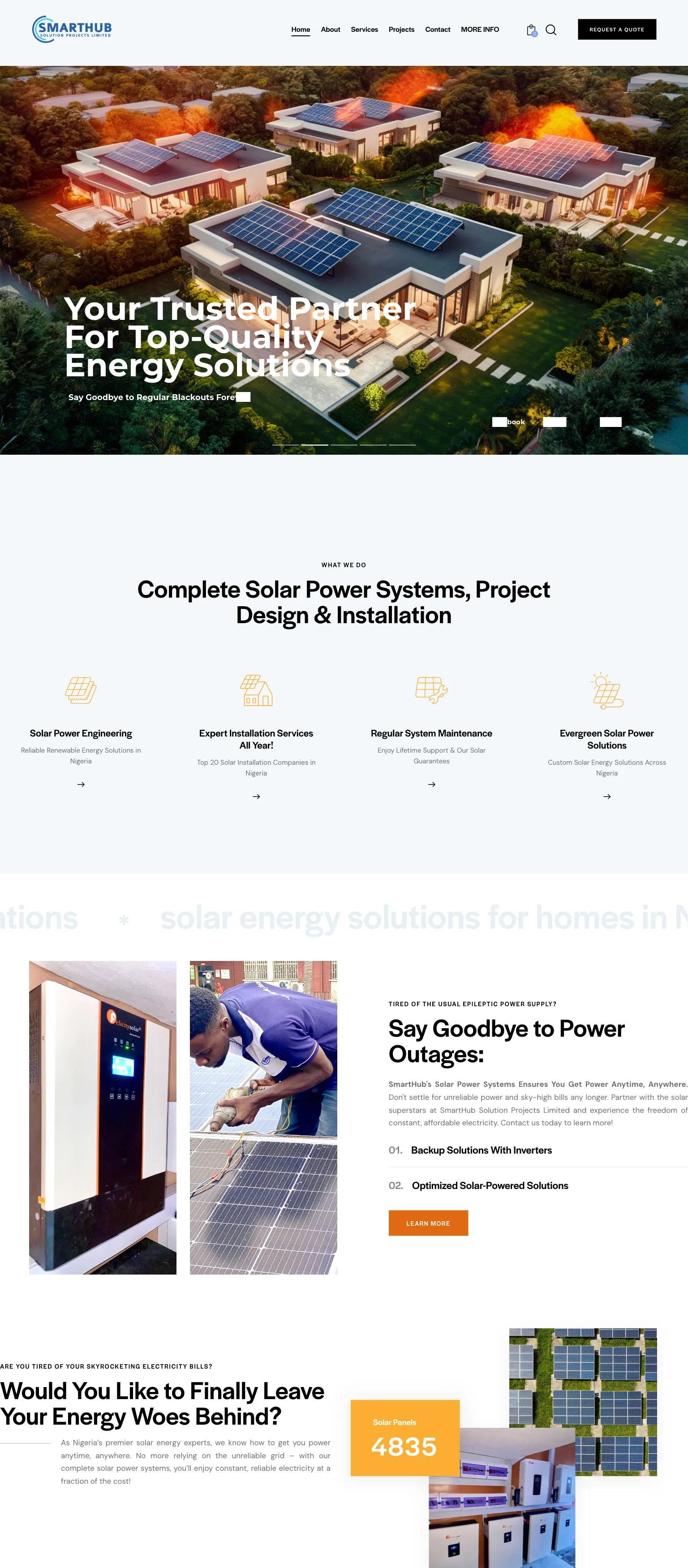 SmartHub Solution Projects screenshot