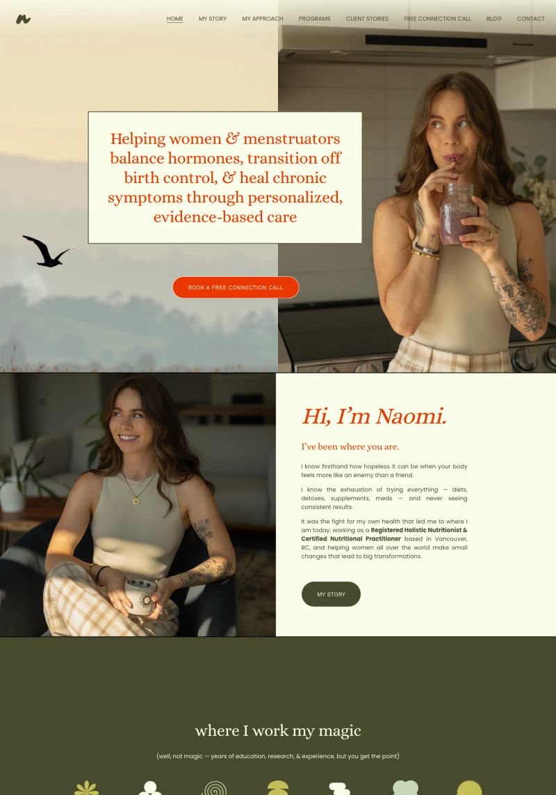 Naomi the Nutritionist screenshot