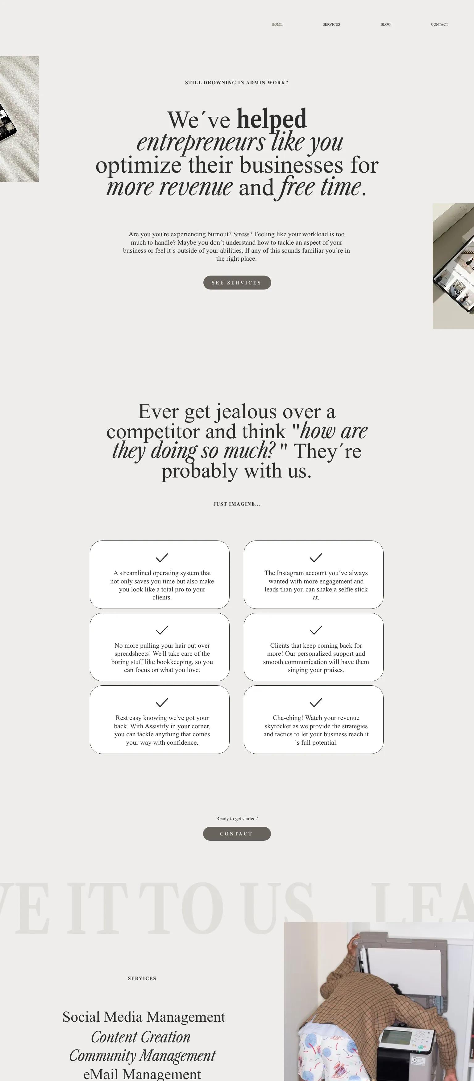 Balanced CEO screenshot