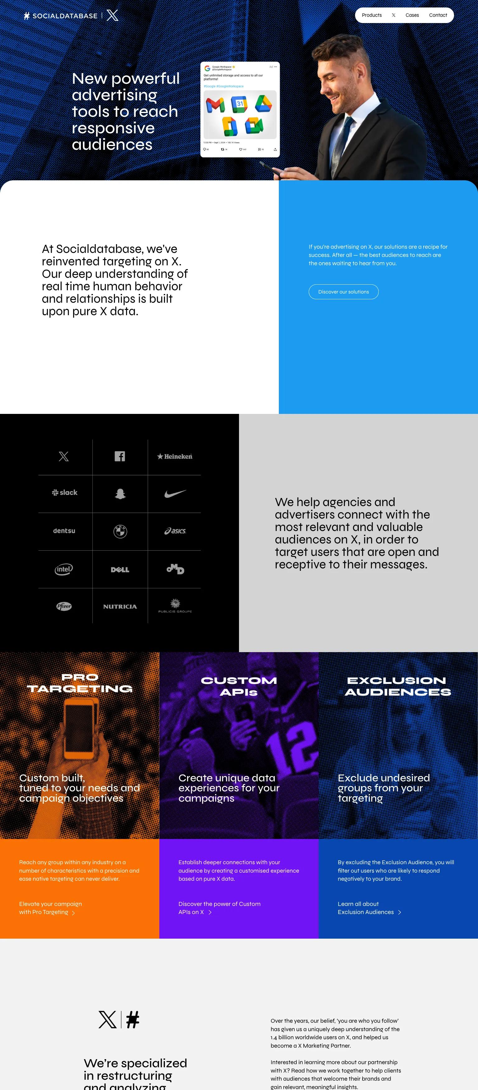 Socialdatabase screenshot