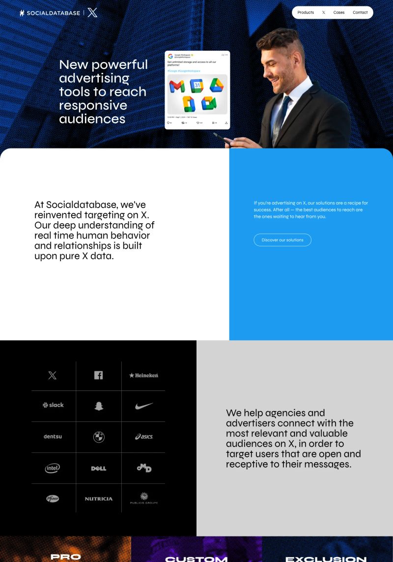 Socialdatabase screenshot