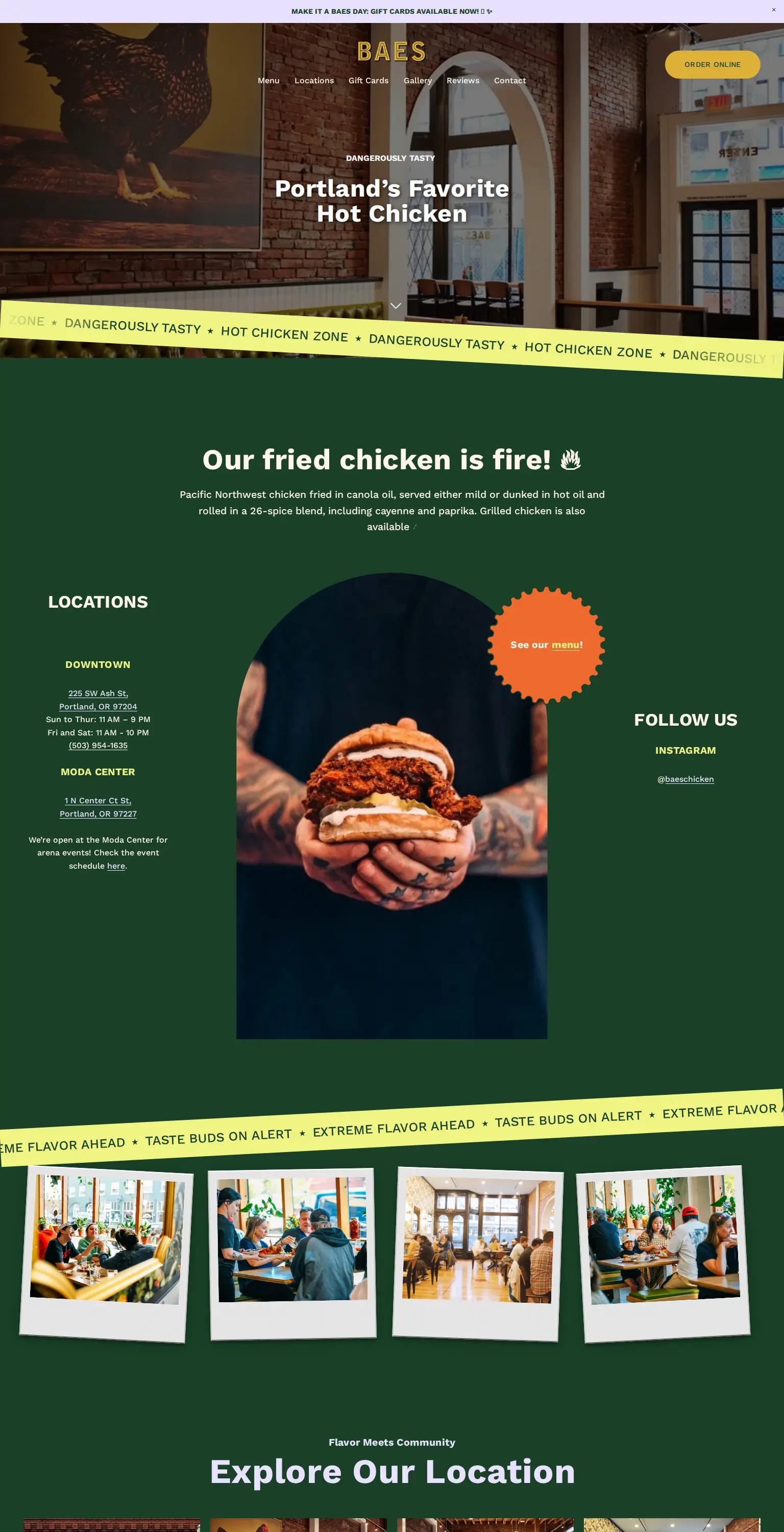 Baes Fried Chicken screenshot