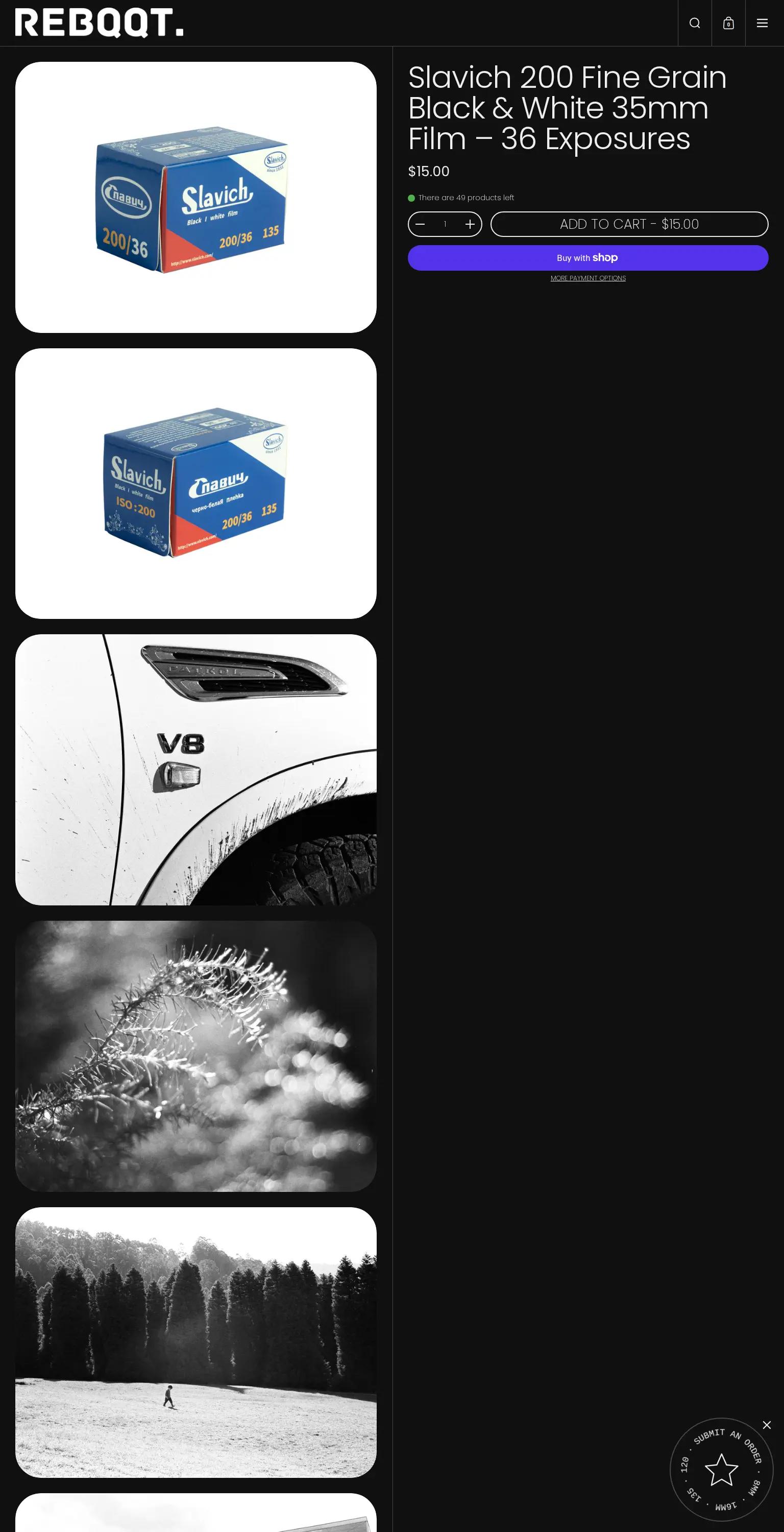 REBQQT FILM LAB screenshot