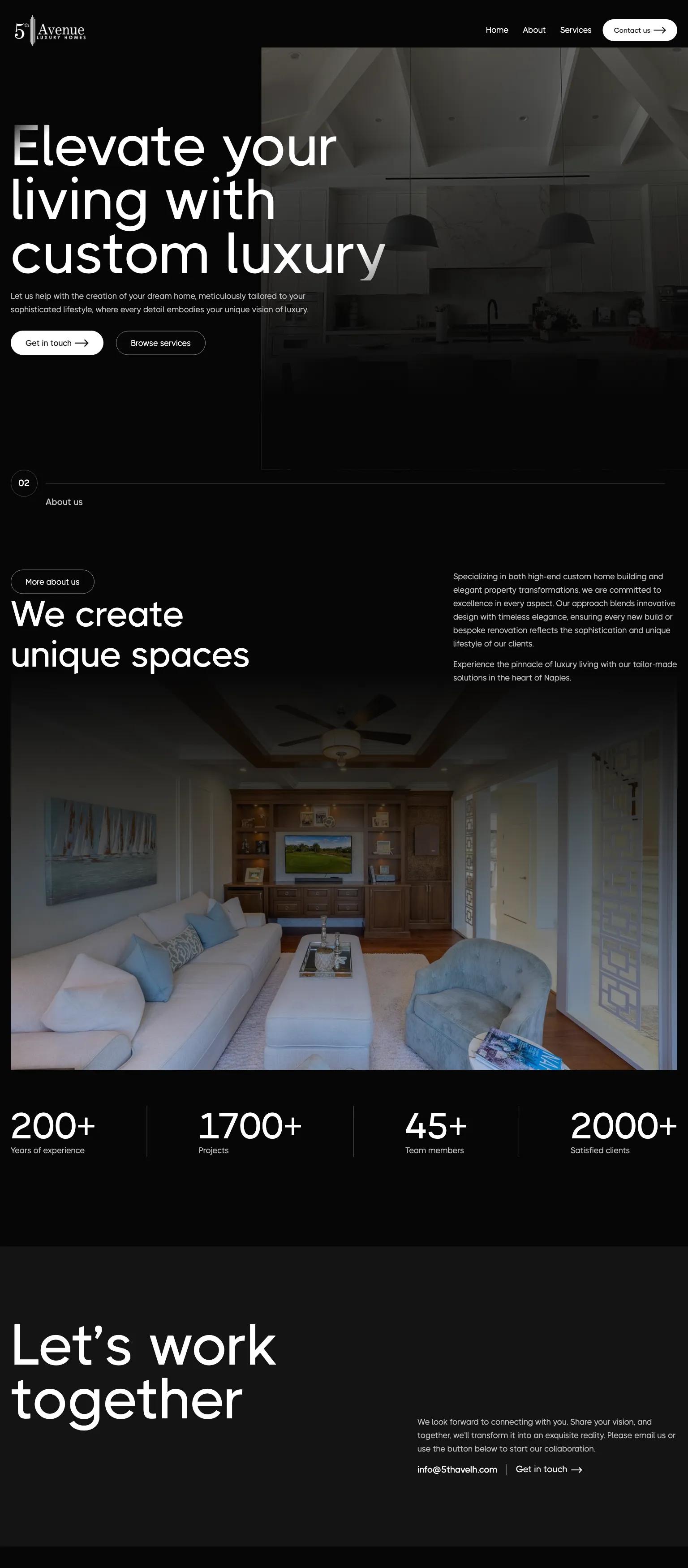 5th Avenue Luxury Homes screenshot