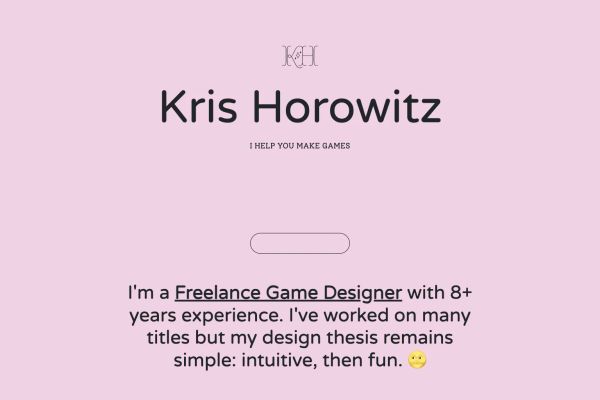 Game Design Digital Profile Examples 10 Best Game Designer Portfolio Website Examples (2026)
