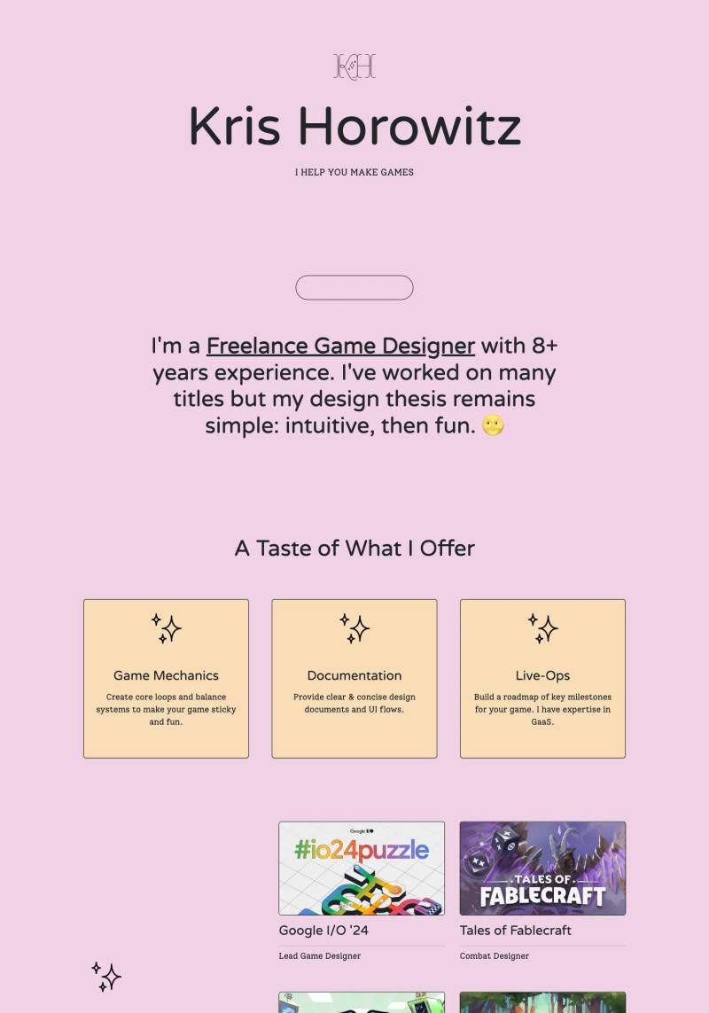 Game Designer Examples 10 Best Game Designer Portfolio Website Examples (2026)