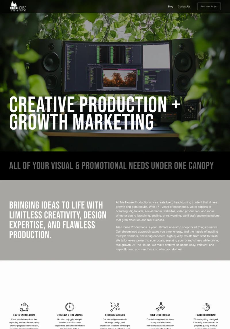 Trie House Productions screenshot