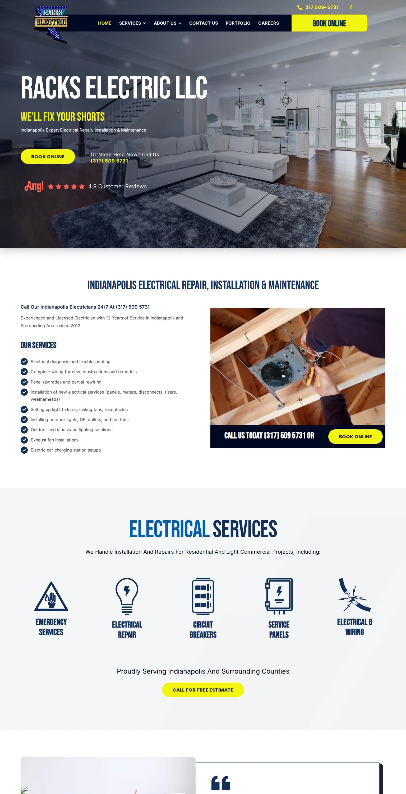 Racks Electric screenshot