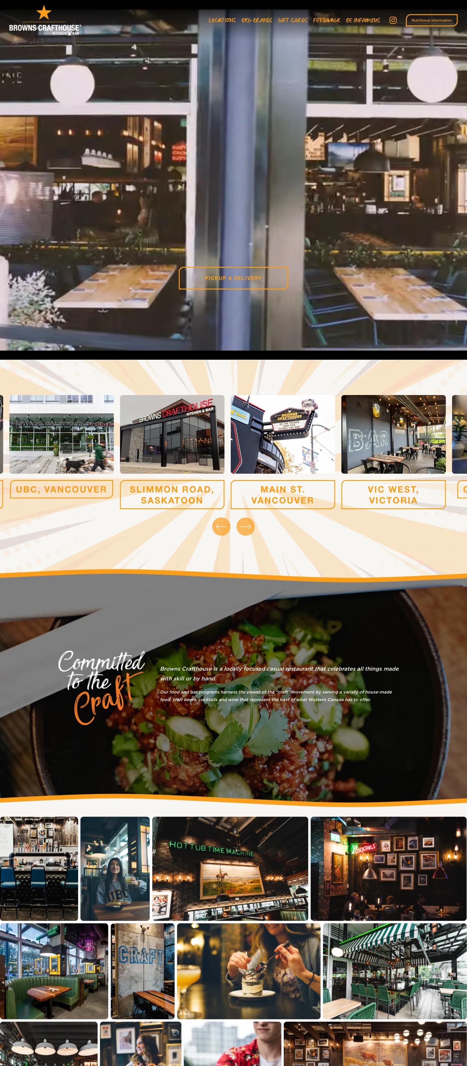 Browns Crafthouse screenshot