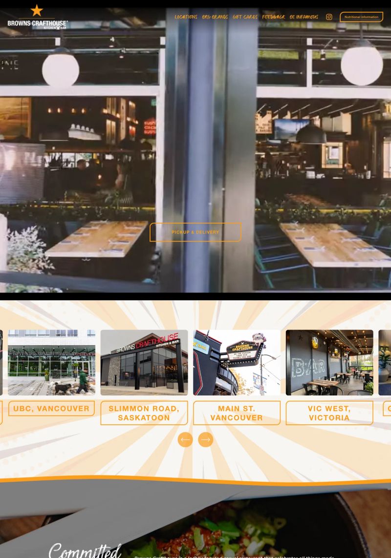 Browns Crafthouse screenshot