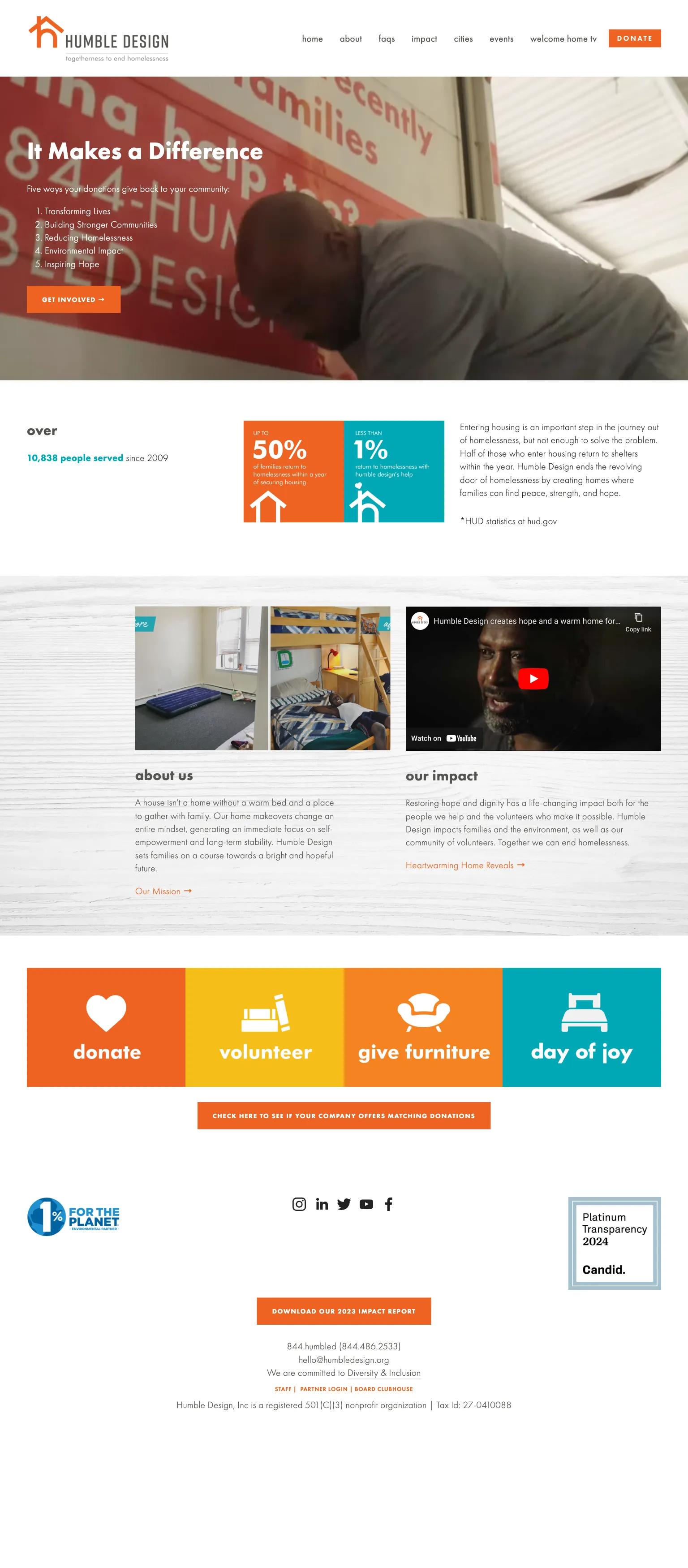 Humble Design screenshot