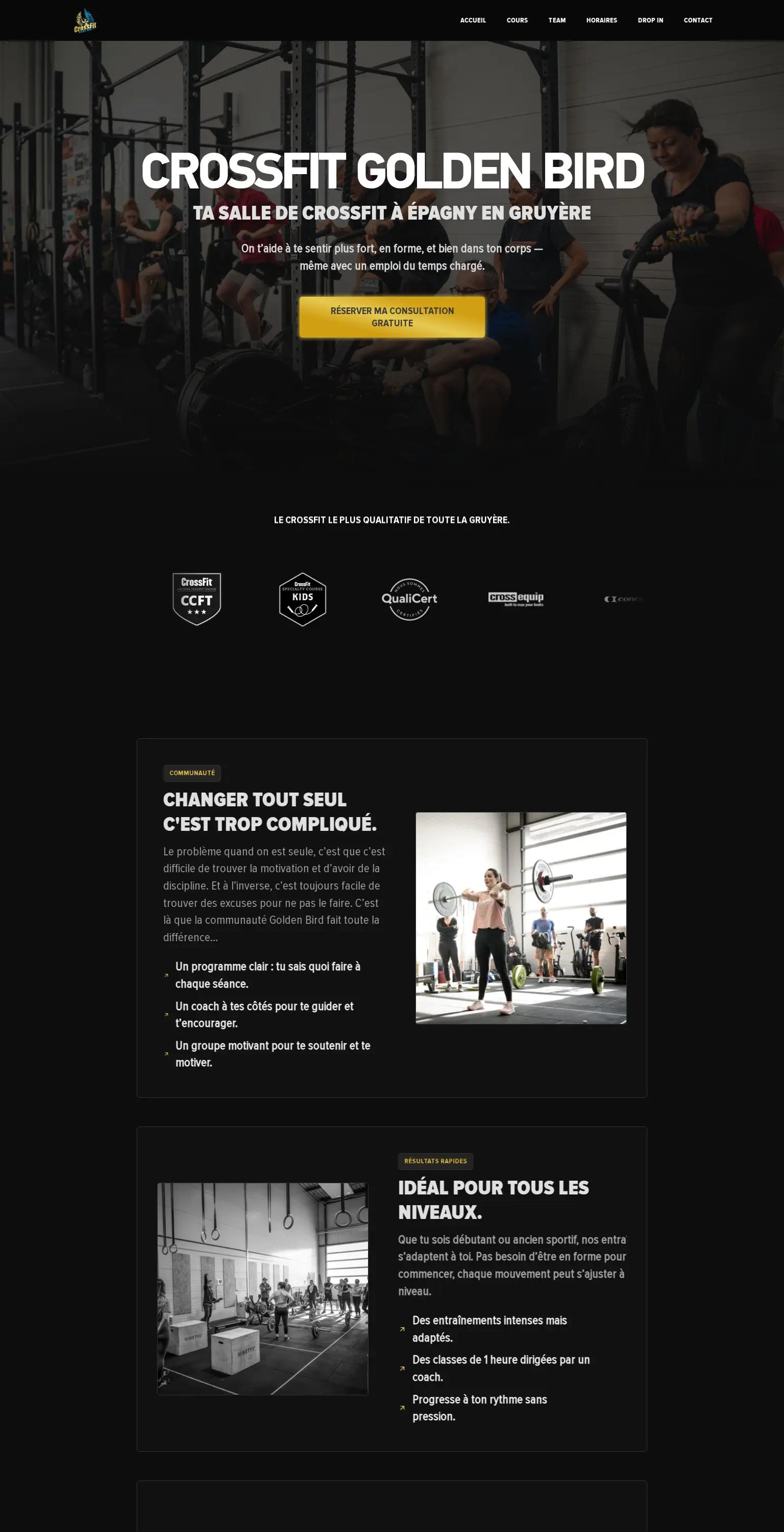 CrossFit Golden Bird screenshot