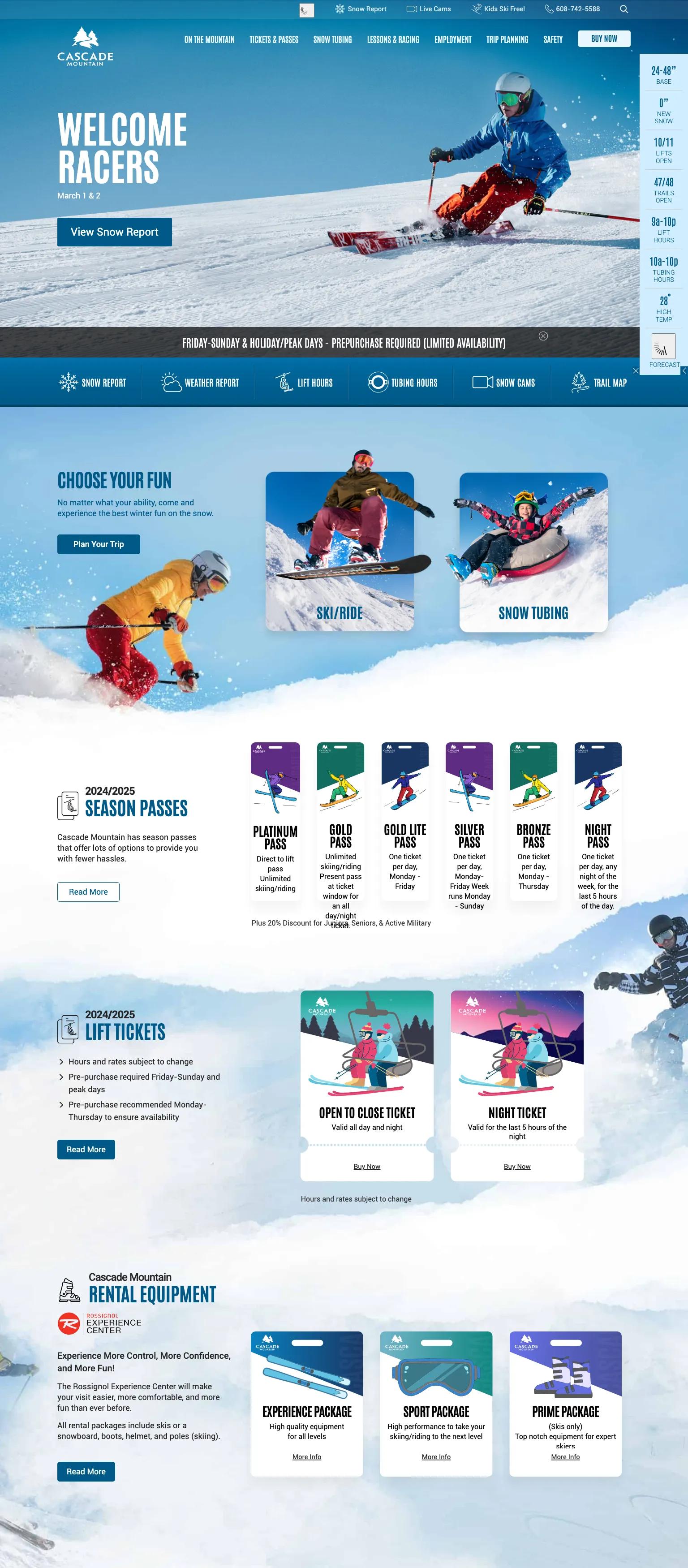 Cascade Mountain screenshot