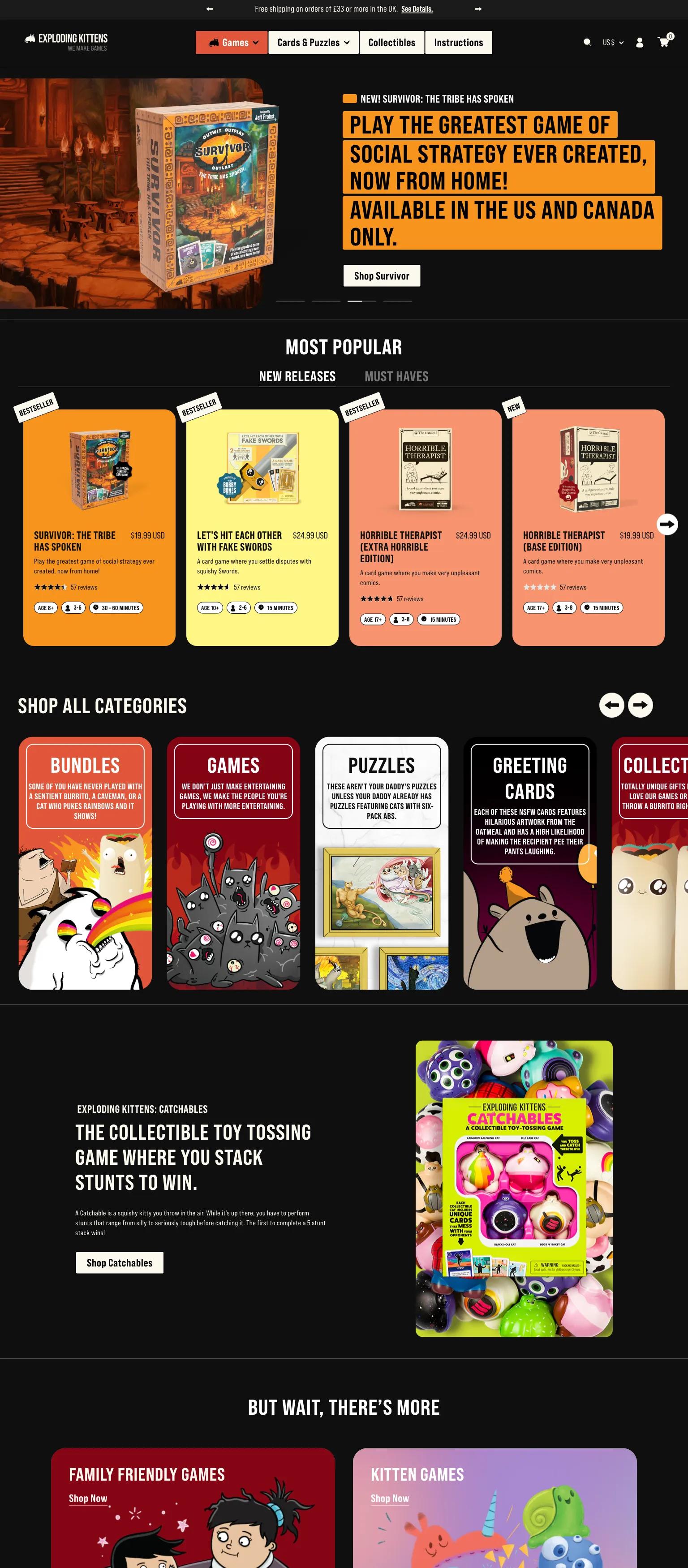 Exploding Kittens screenshot