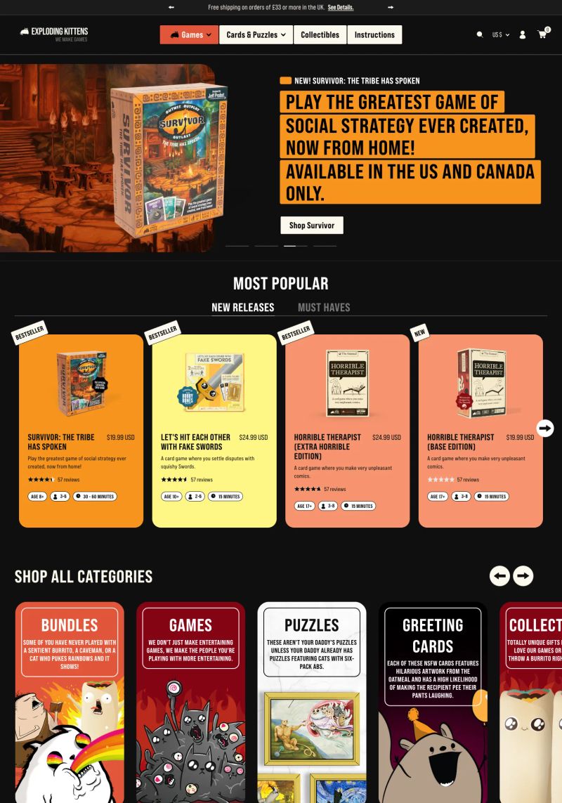 Exploding Kittens screenshot