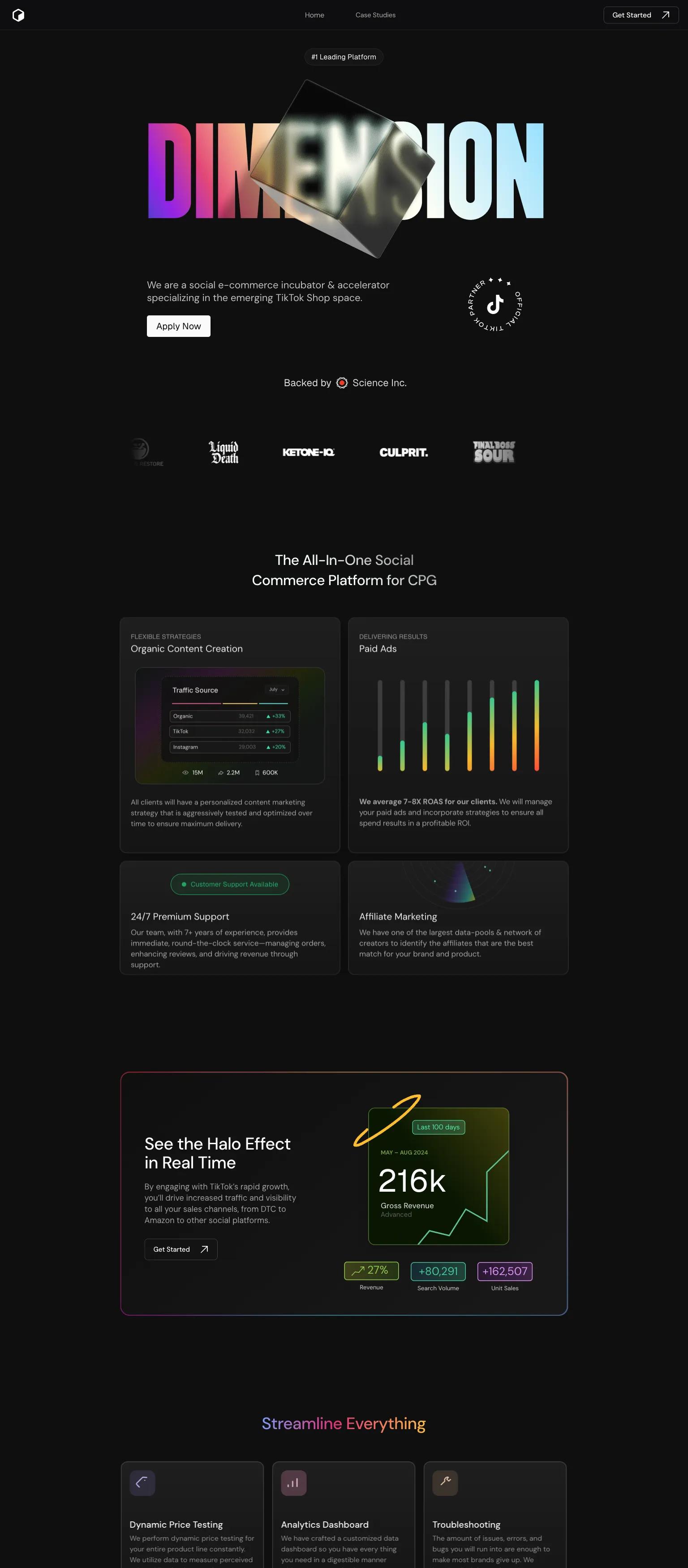 Dimension Studios screenshot