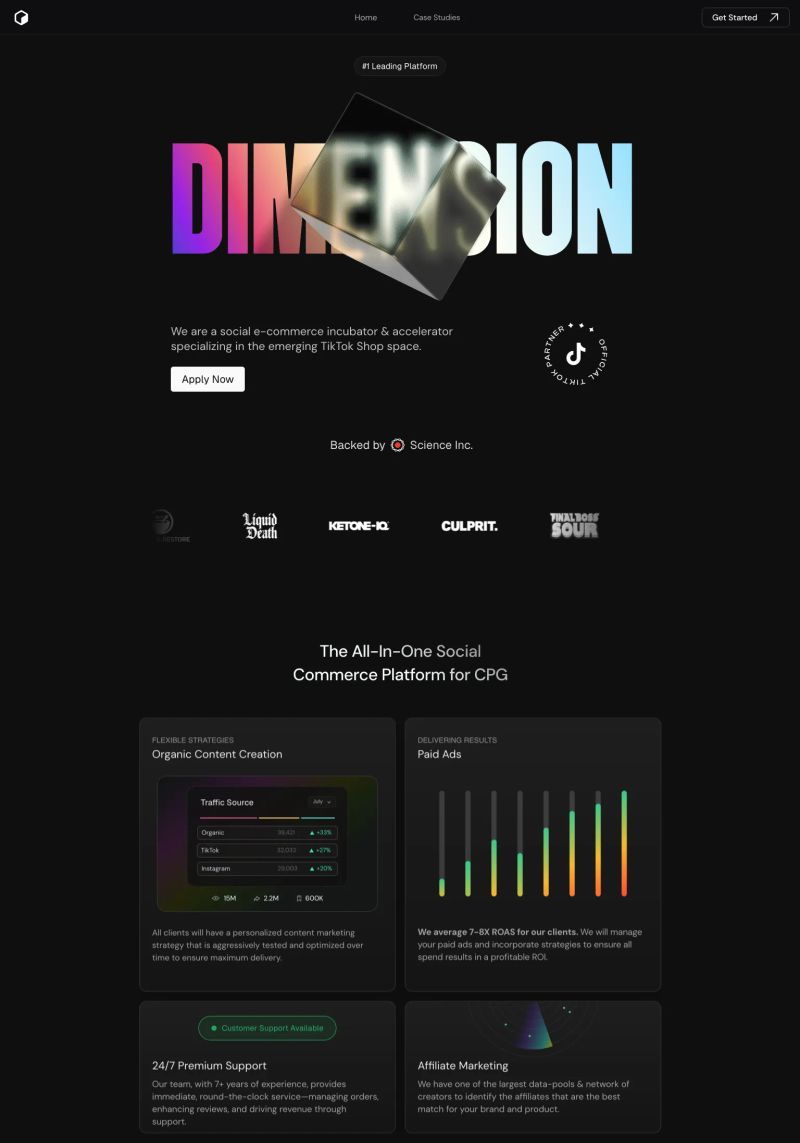 Dimension Studios screenshot