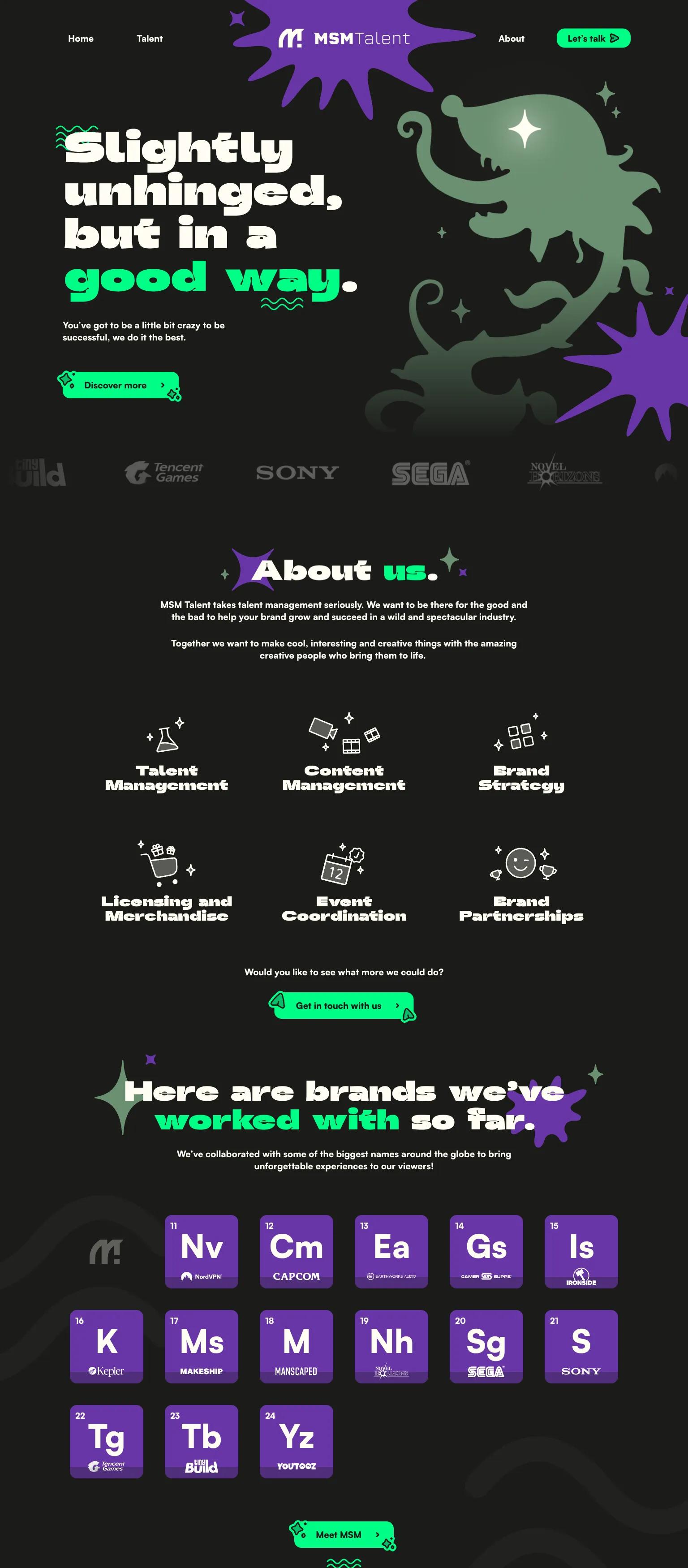 MSM Talent screenshot