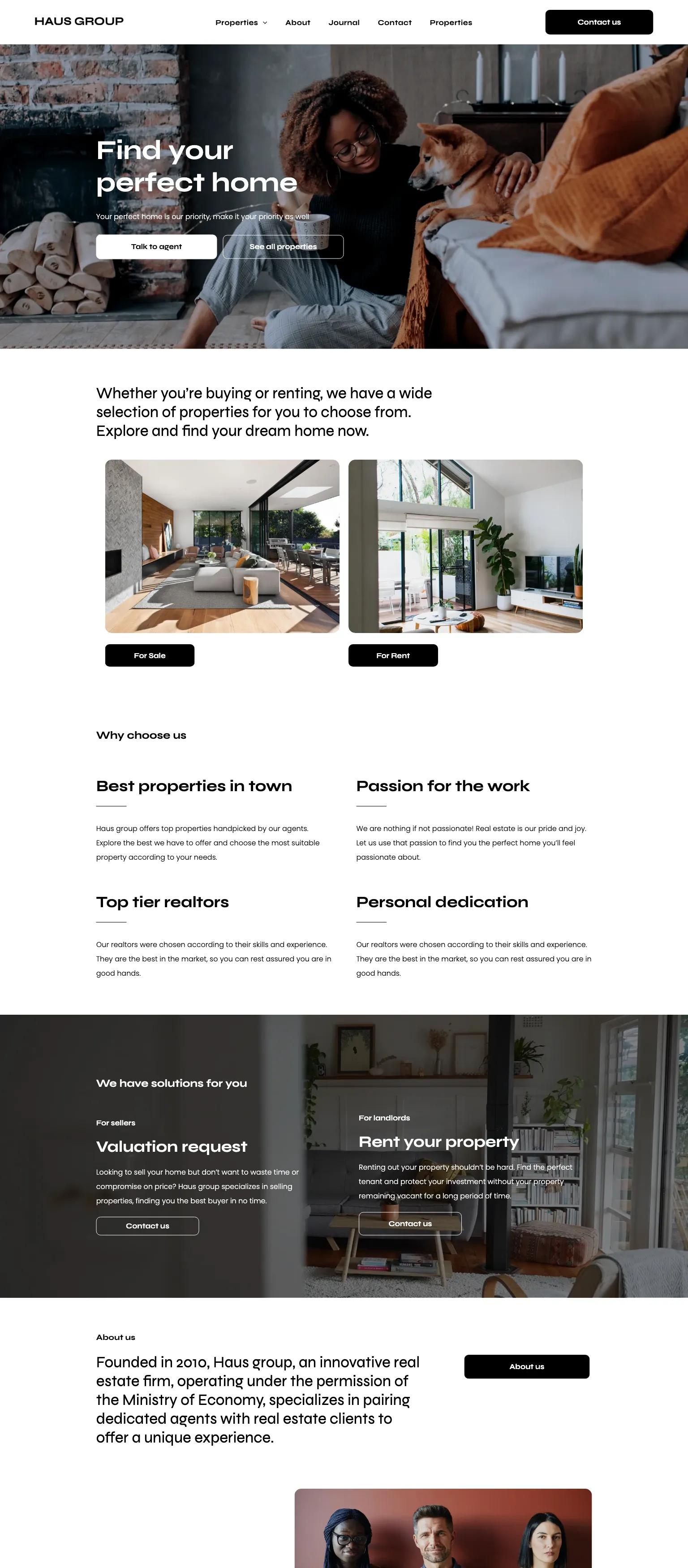 Real Estate Agency screenshot