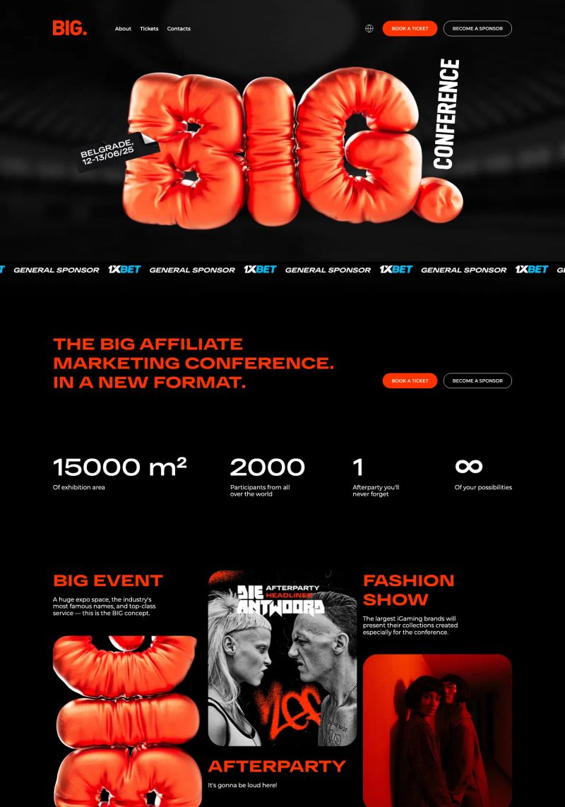 The Big Affiliate Marketing Conference screenshot