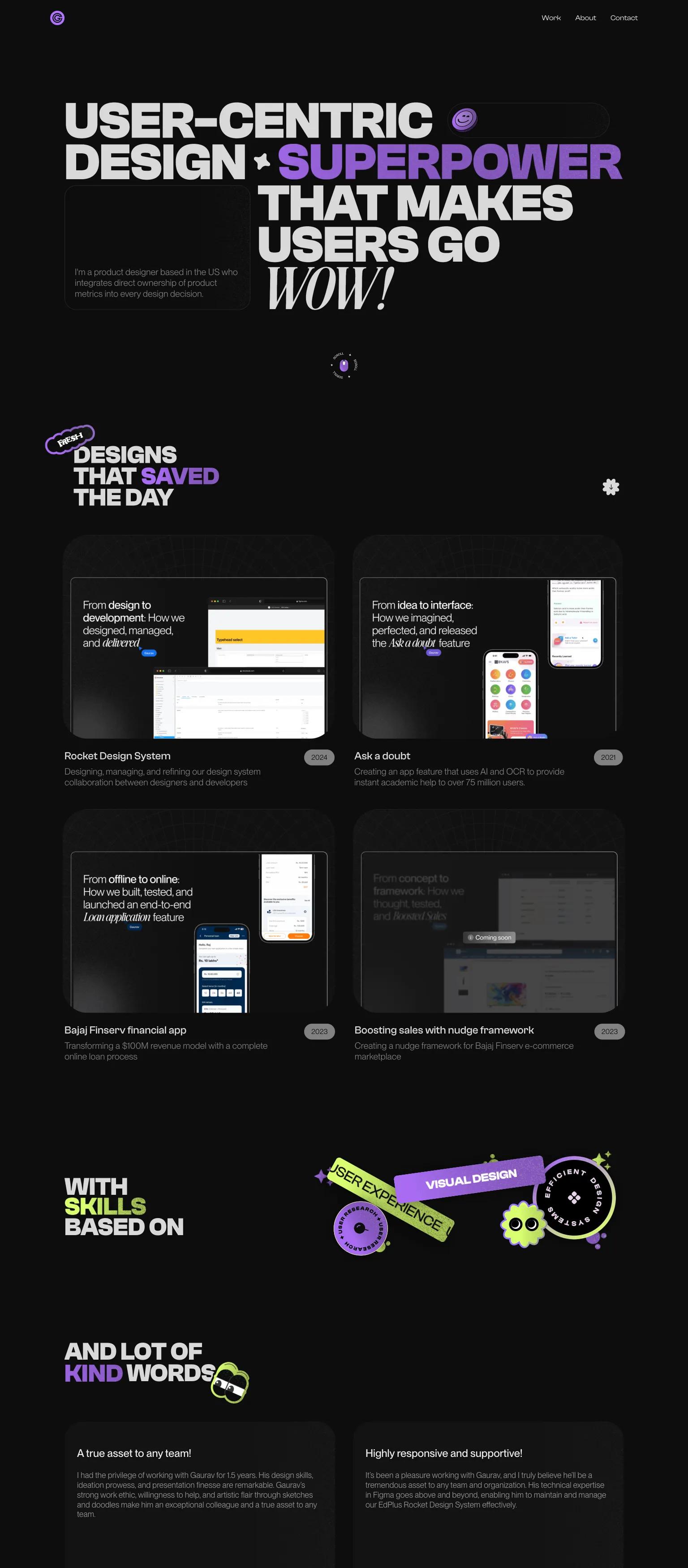 Goro Design screenshot