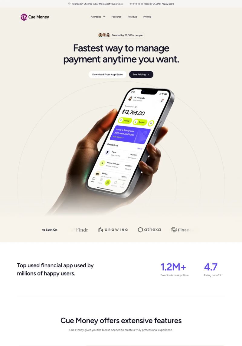 Cue Money screenshot