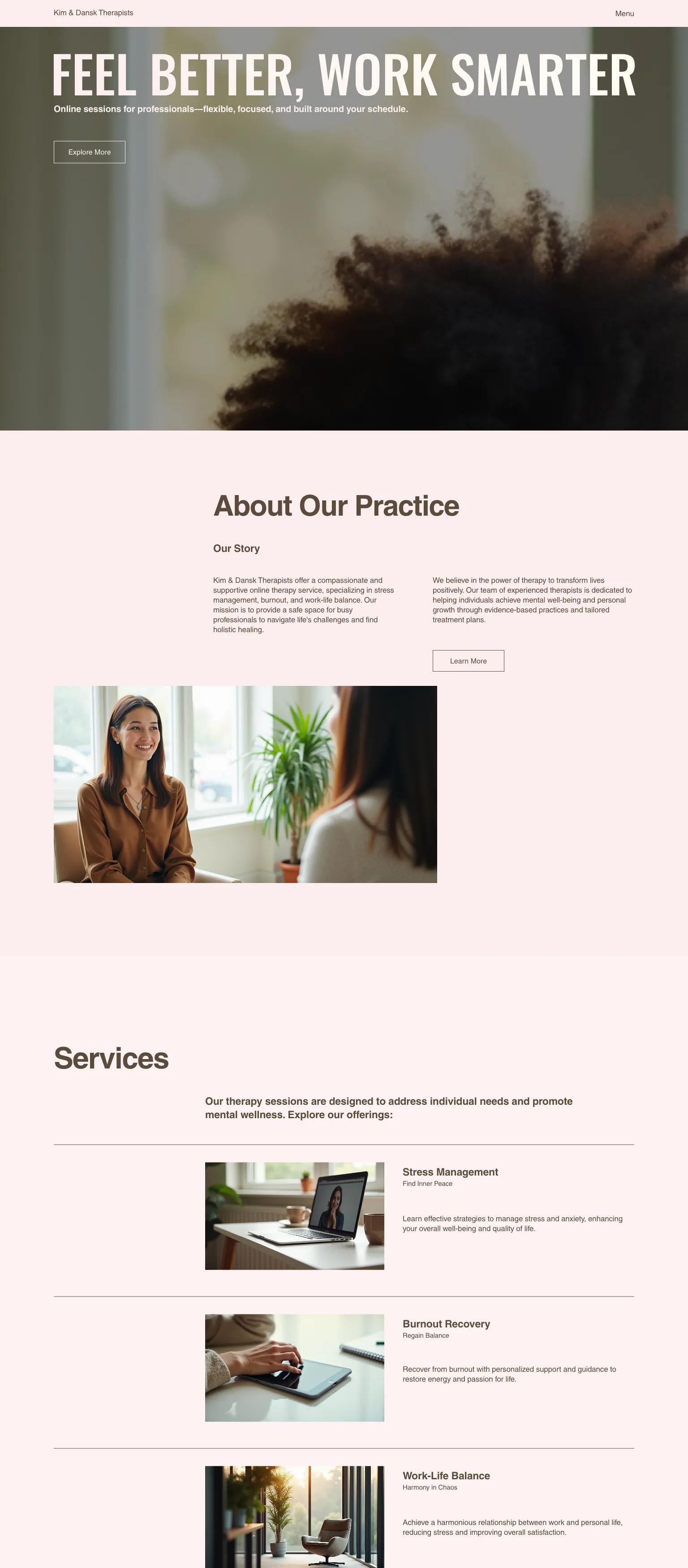 Therapist (Modern) screenshot