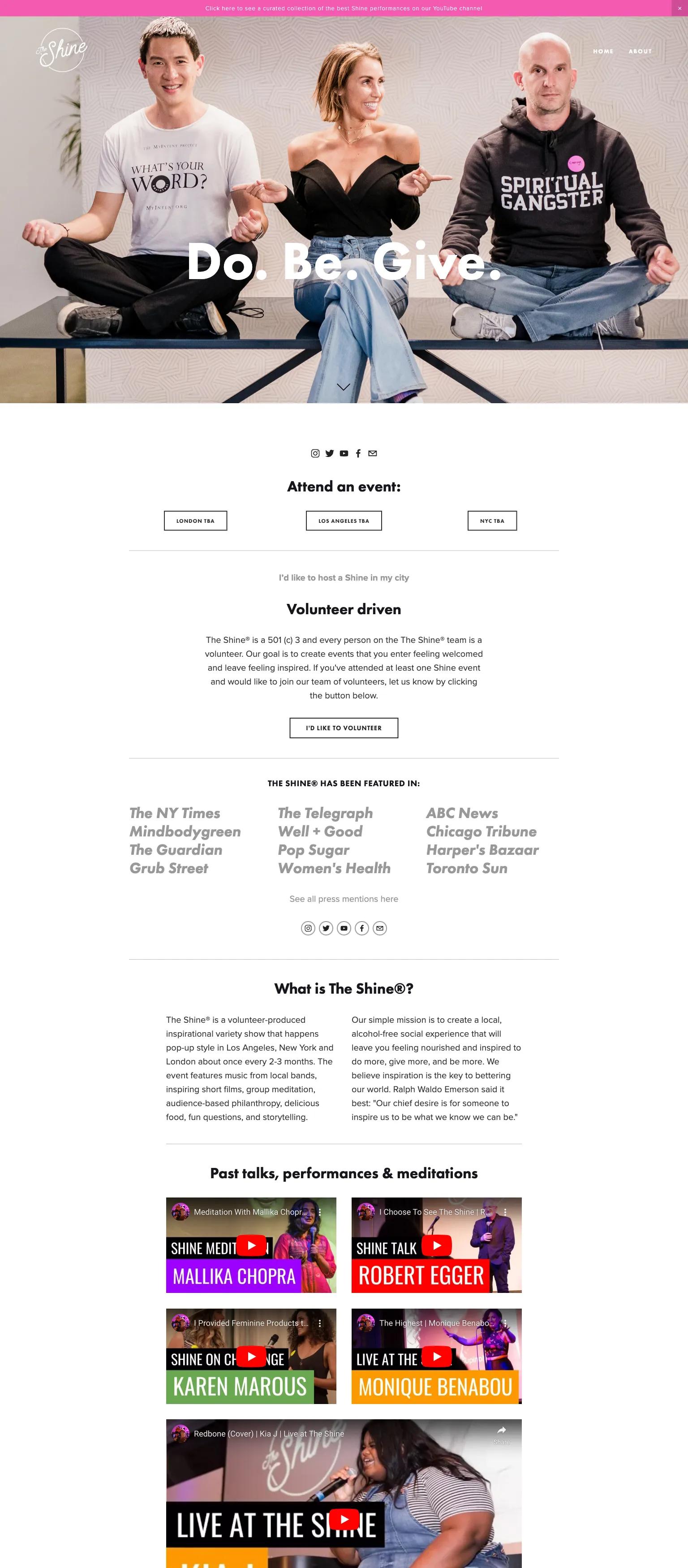 The Shine Movement screenshot