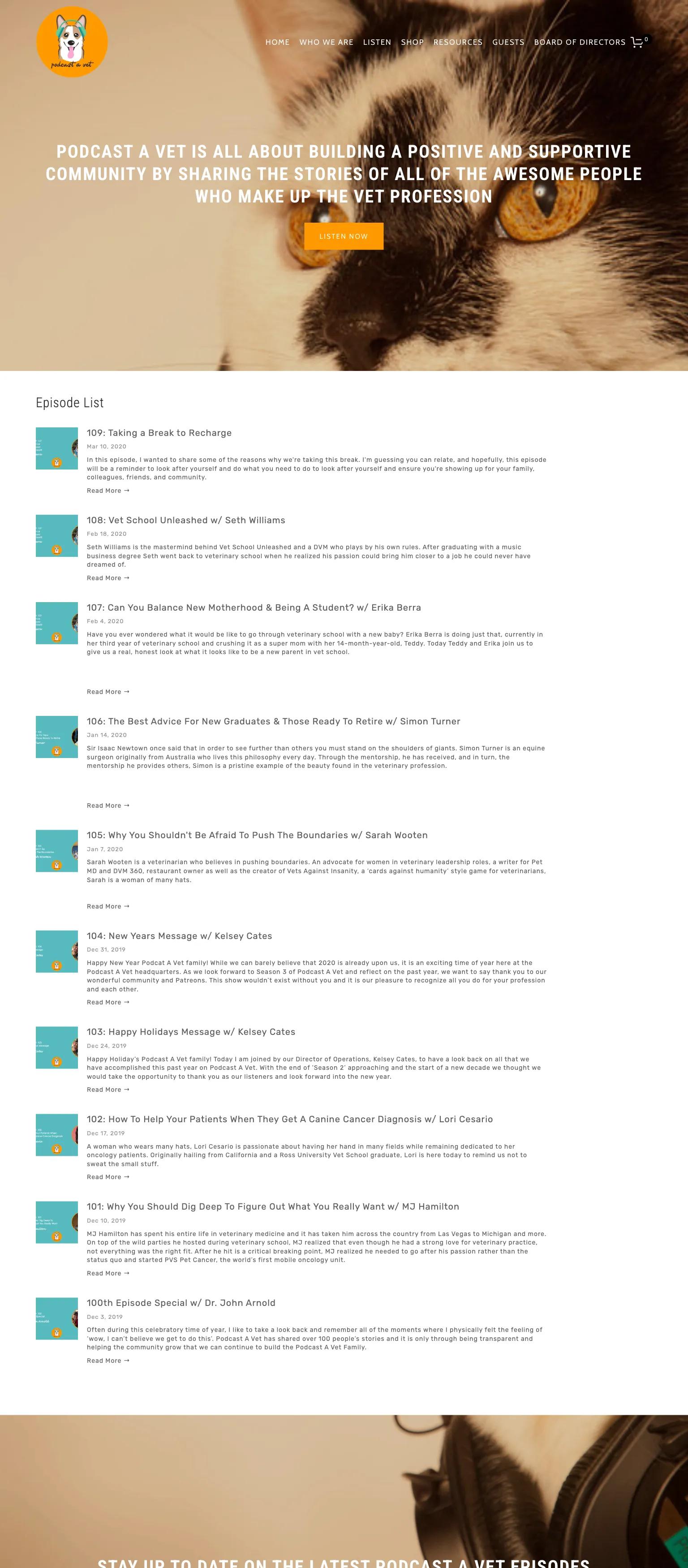 Podcast a Vet screenshot