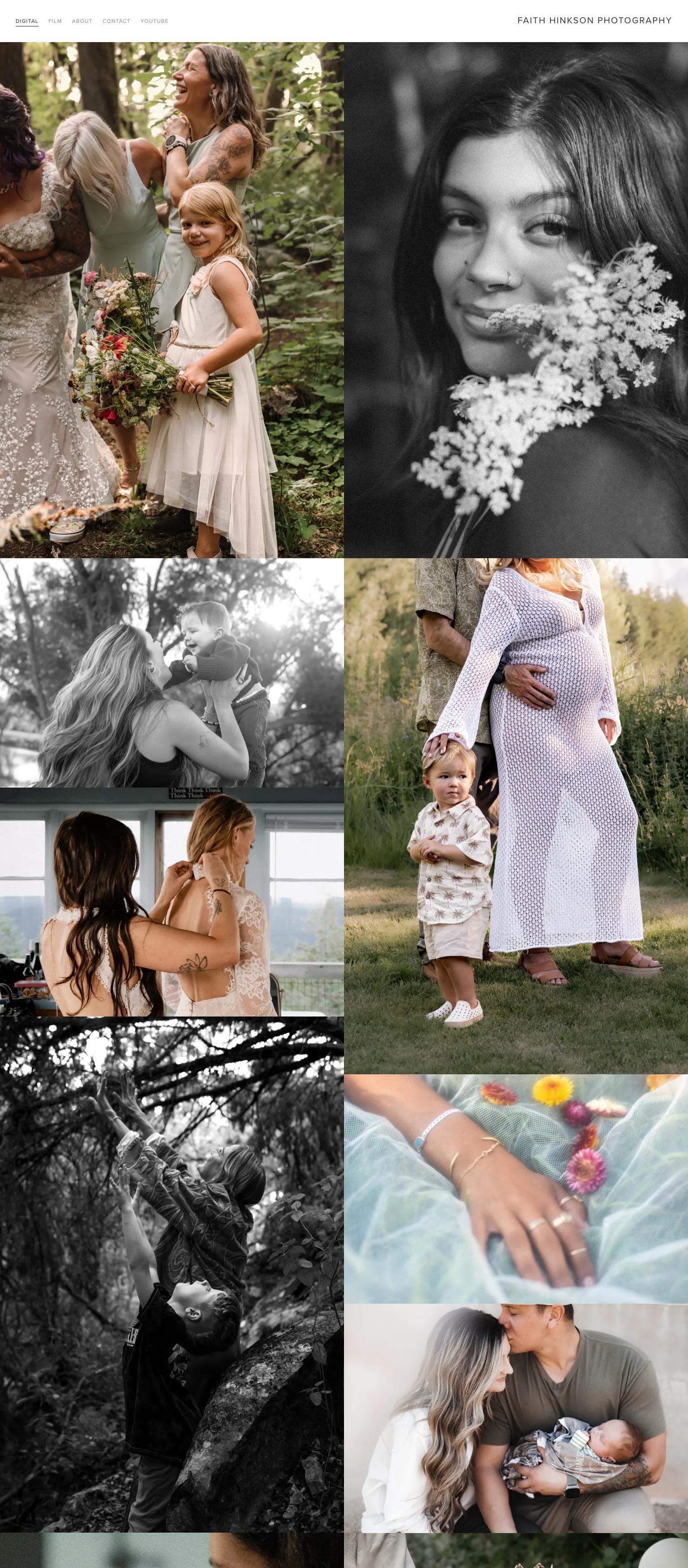 Faith Hinkson Photography screenshot