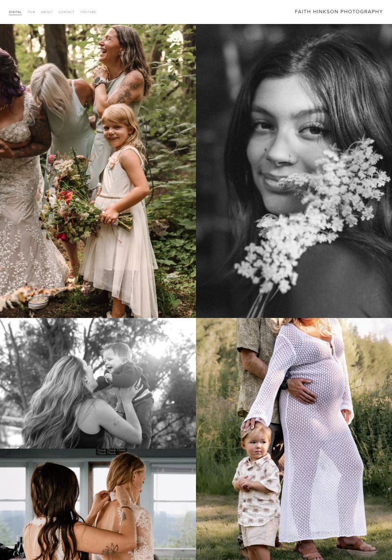 Faith Hinkson Photography screenshot