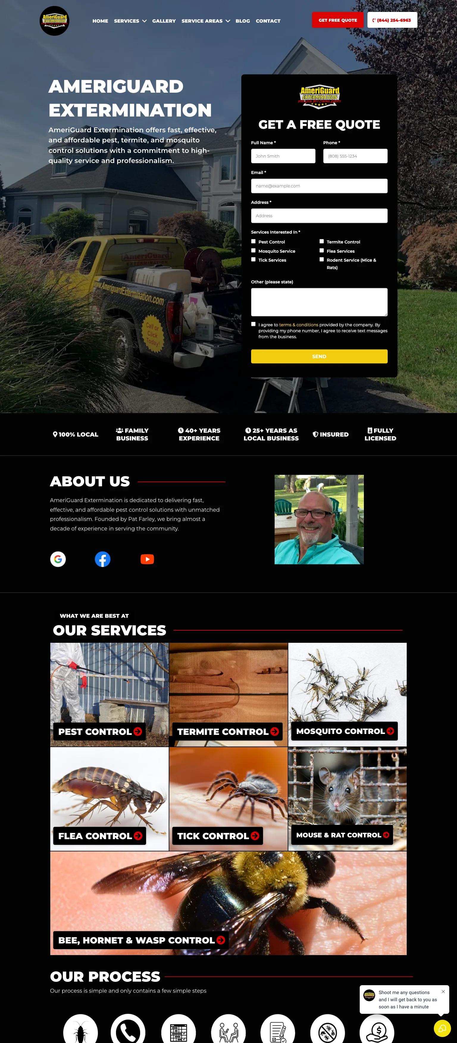 AmeriGuard Extermination screenshot