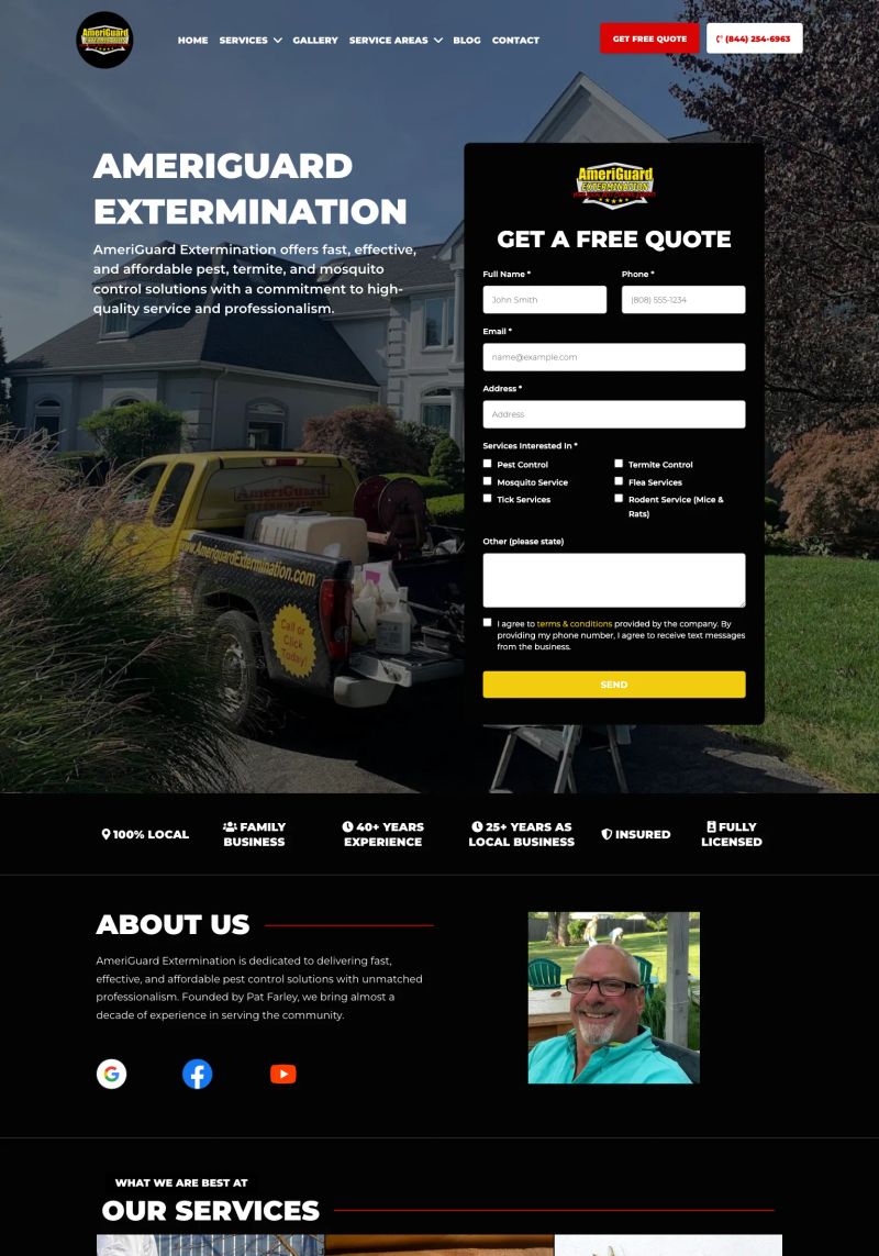 AmeriGuard Extermination screenshot