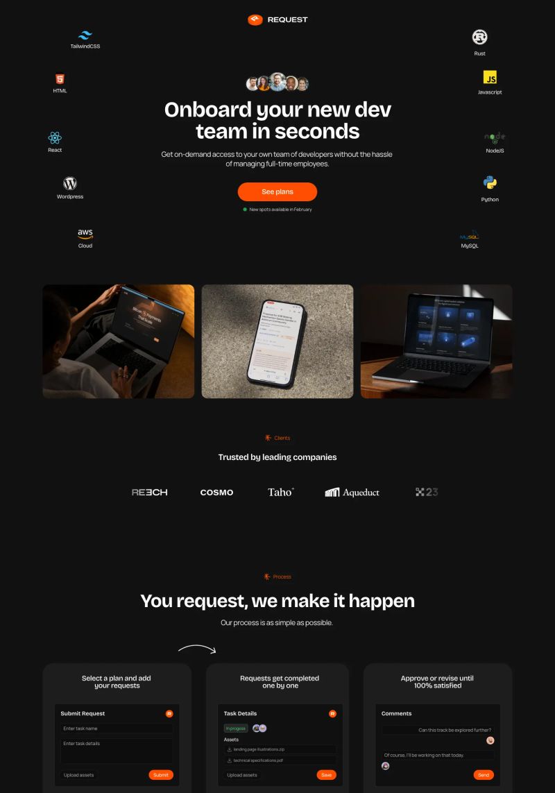 Devs On Request screenshot