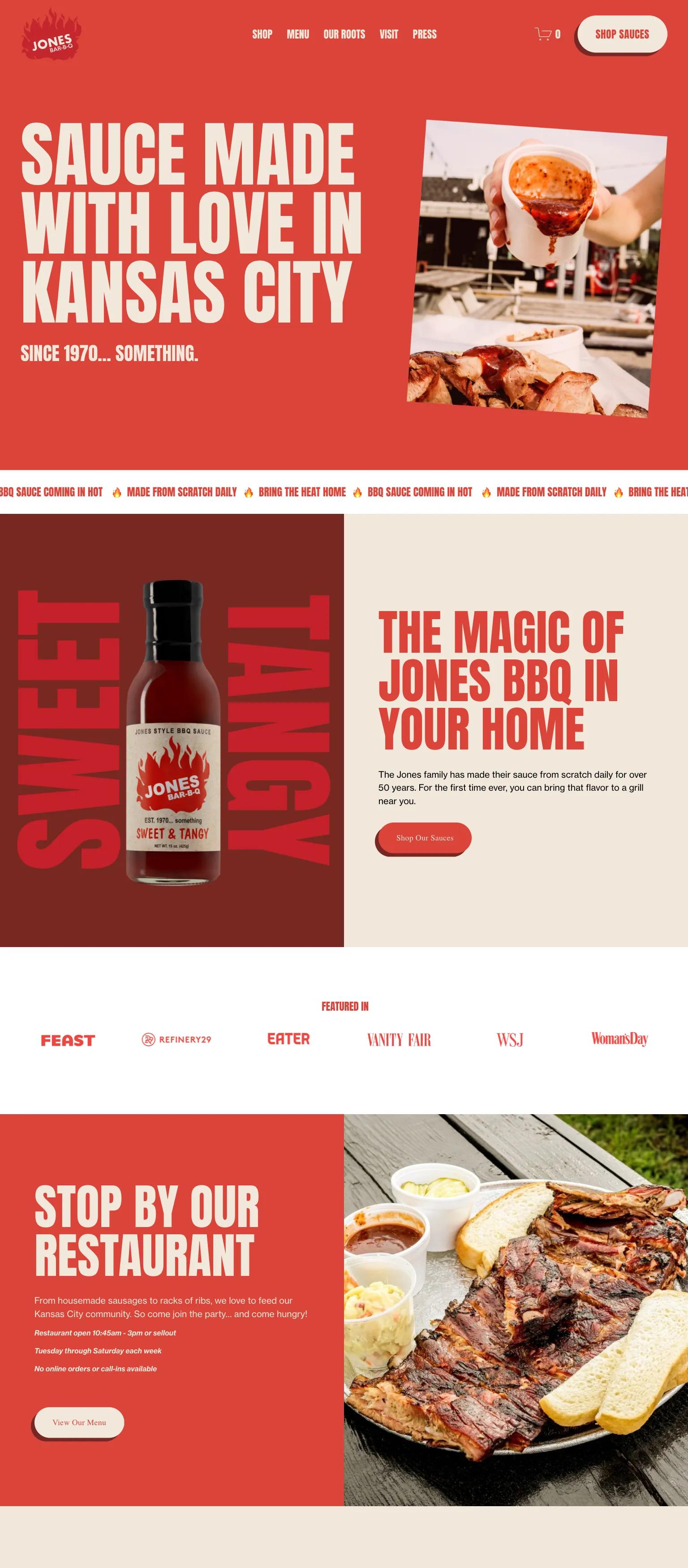 Jones Bar-B-Q screenshot