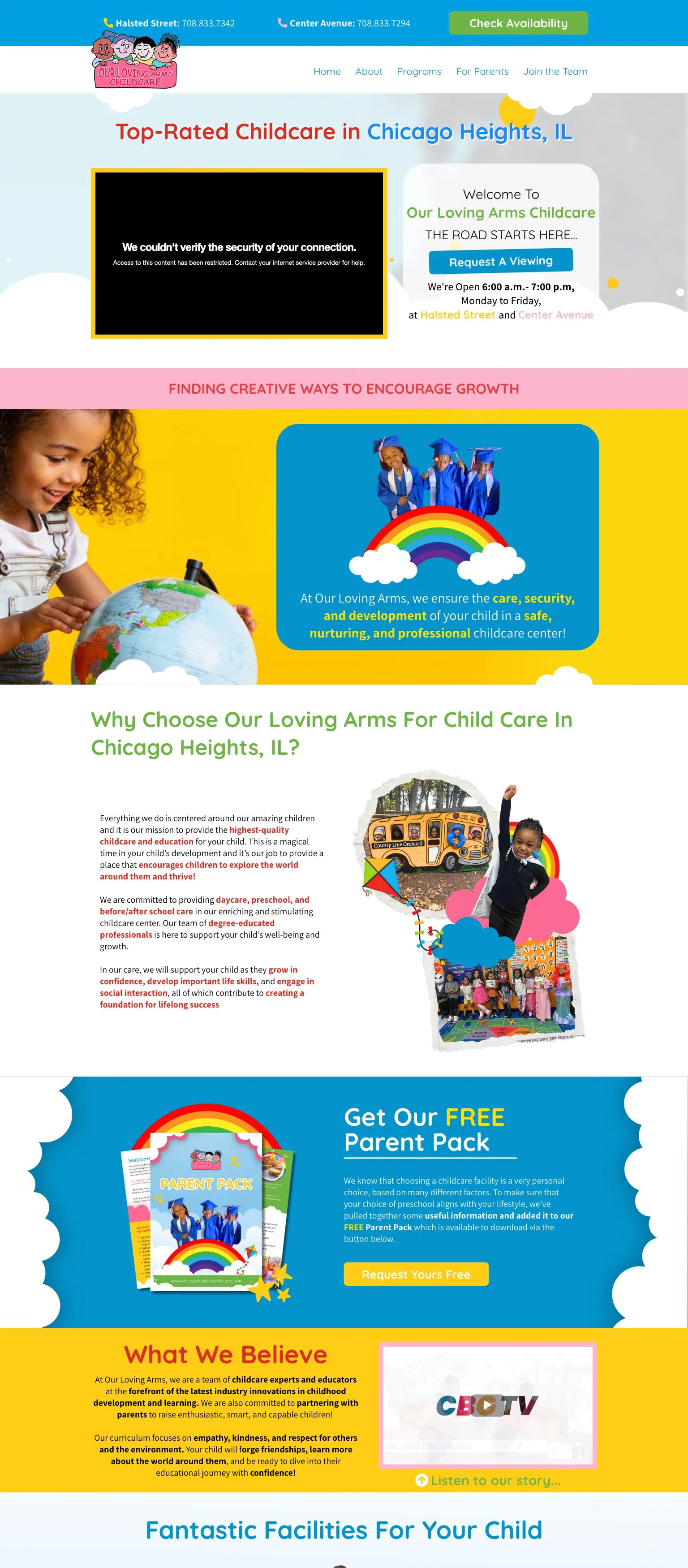 Our Loving Arms Childcare screenshot