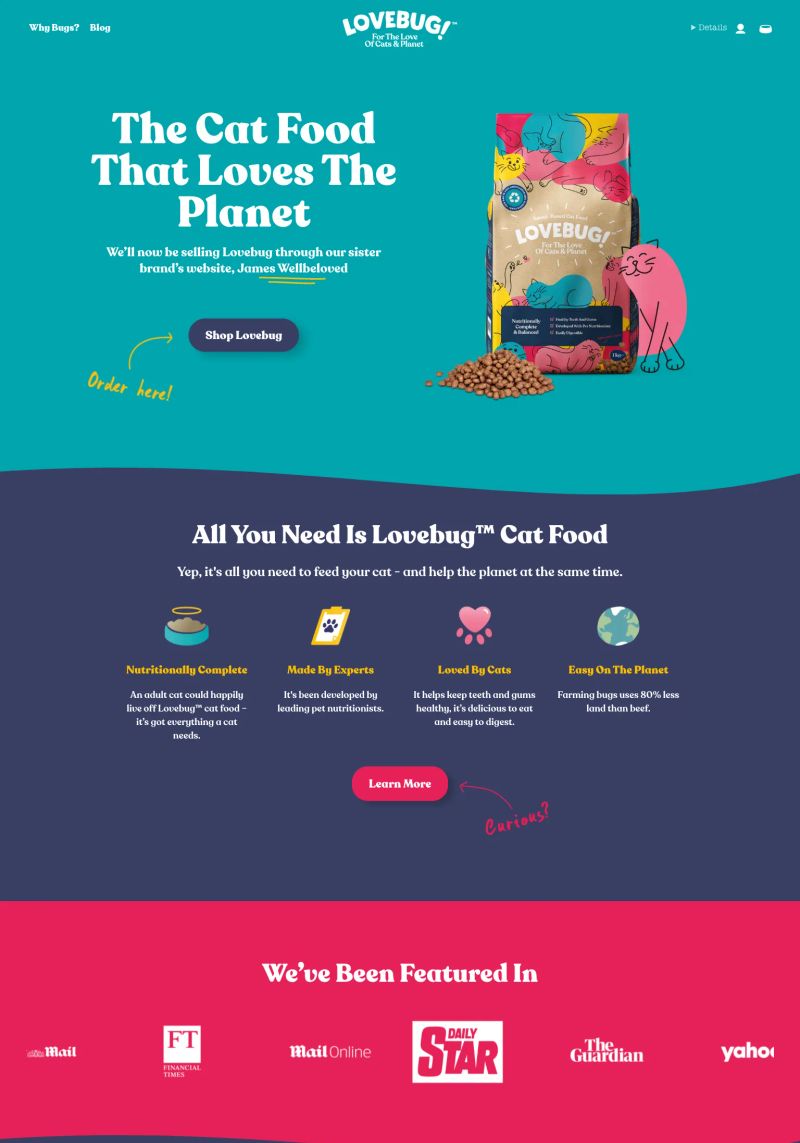 Lovebug Pet Food screenshot