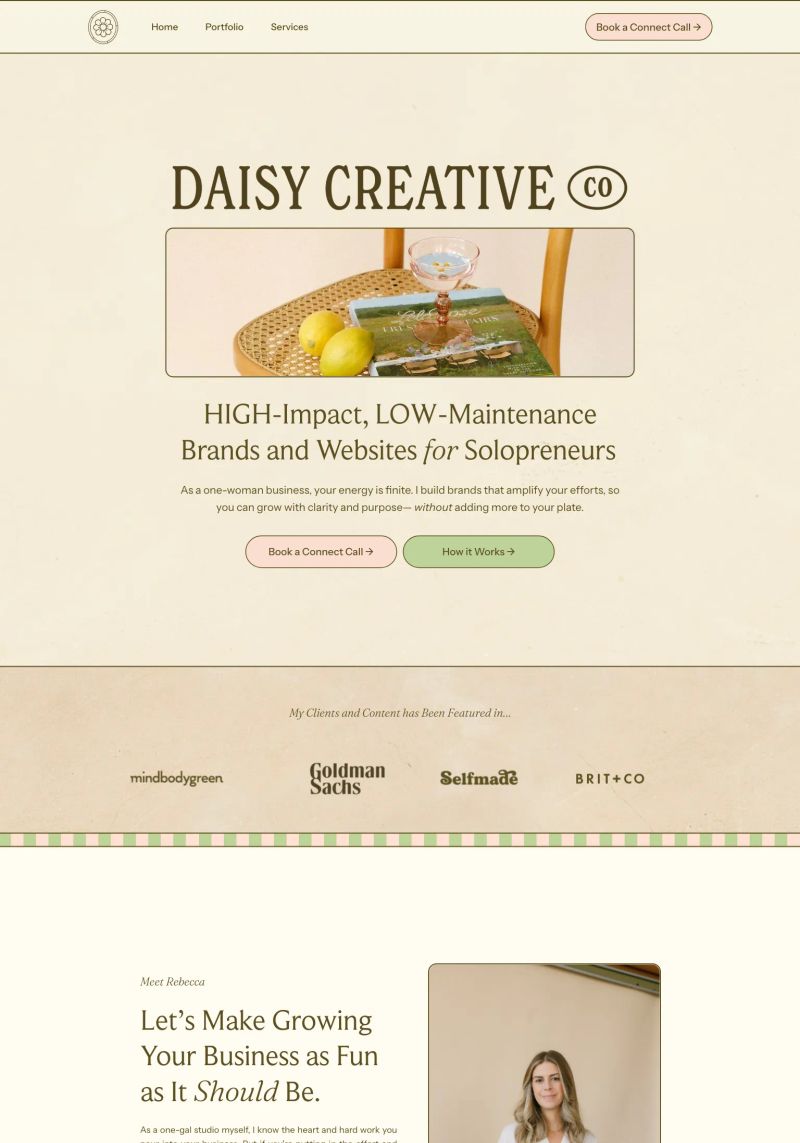 Daisy Creative screenshot