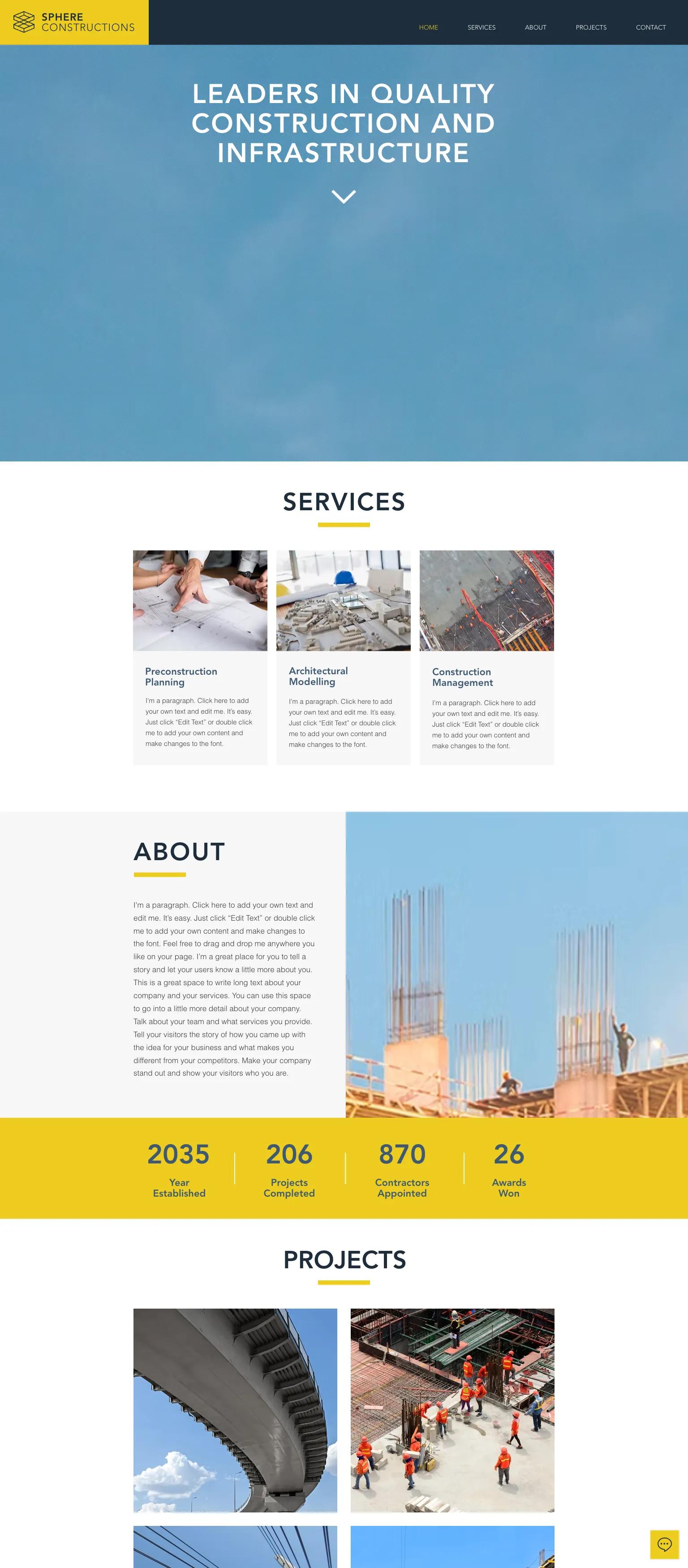 Construction Company screenshot