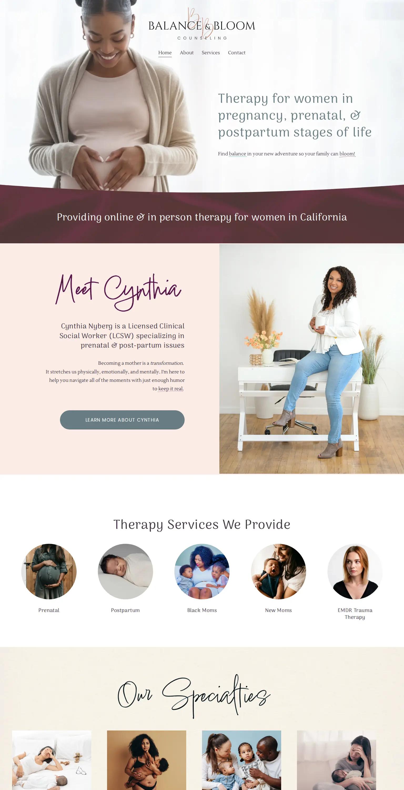 Balance & Bloom Counseling screenshot