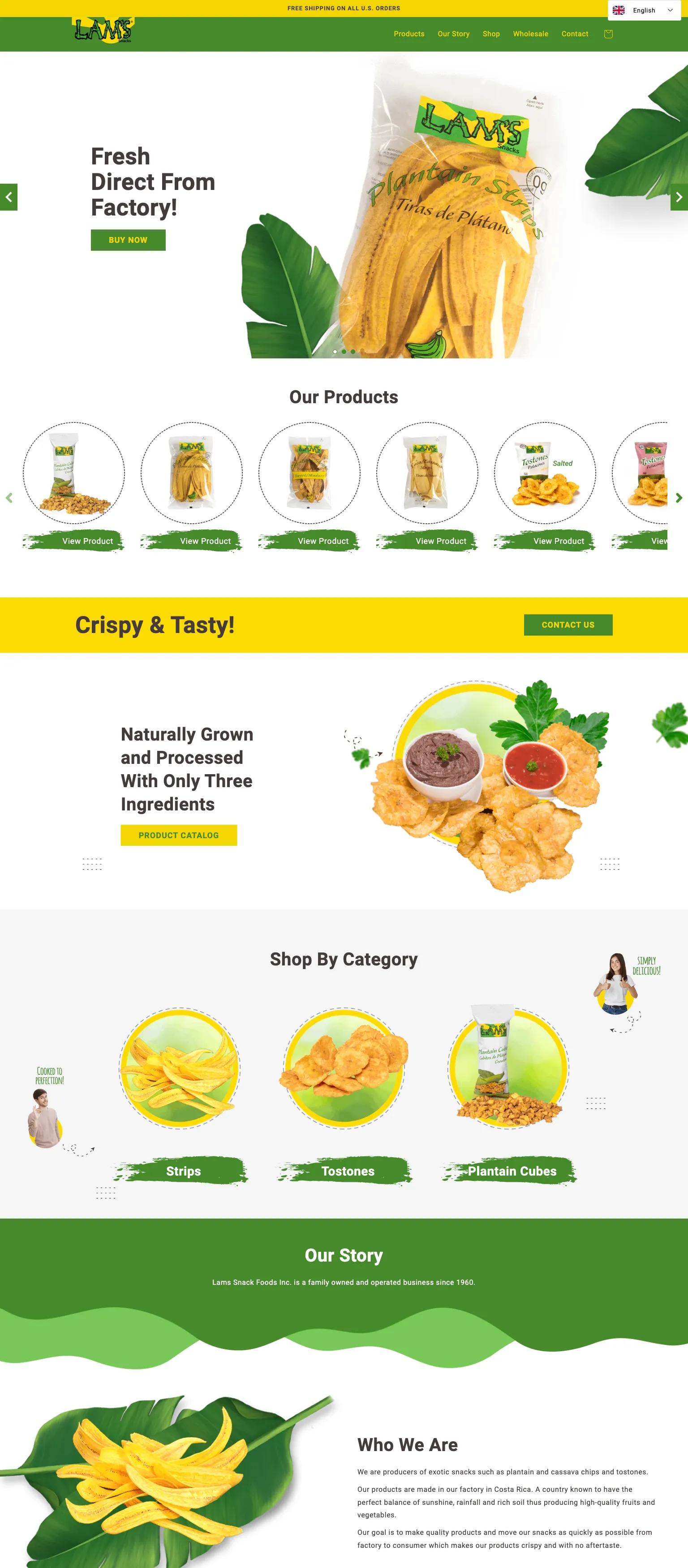LAM Snacks screenshot