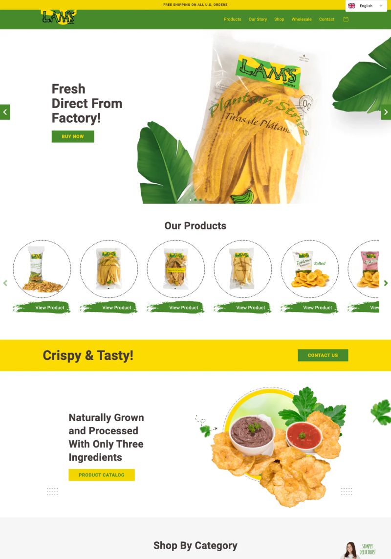 LAM Snacks screenshot