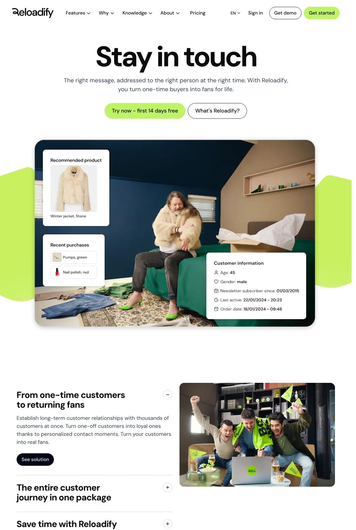 Reloadify screenshot