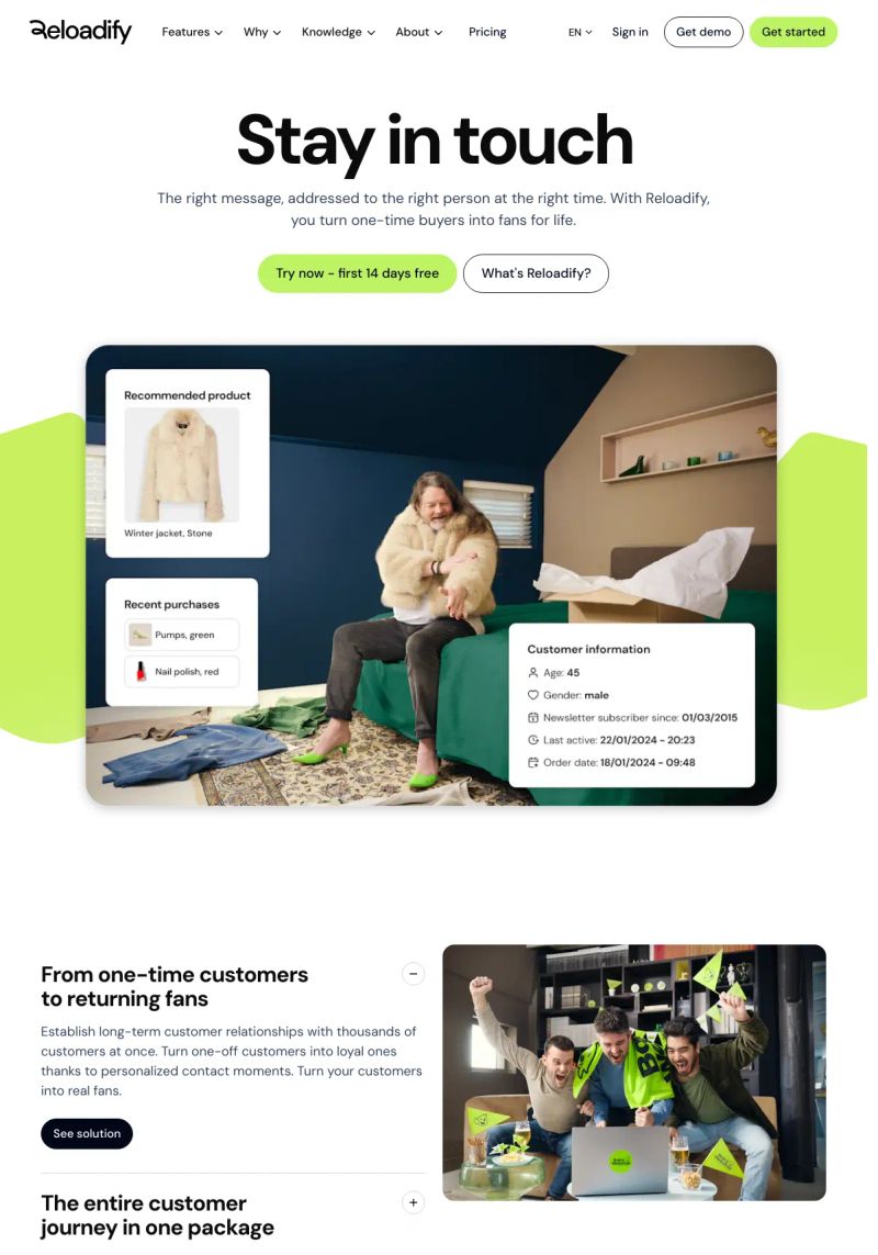 Reloadify screenshot