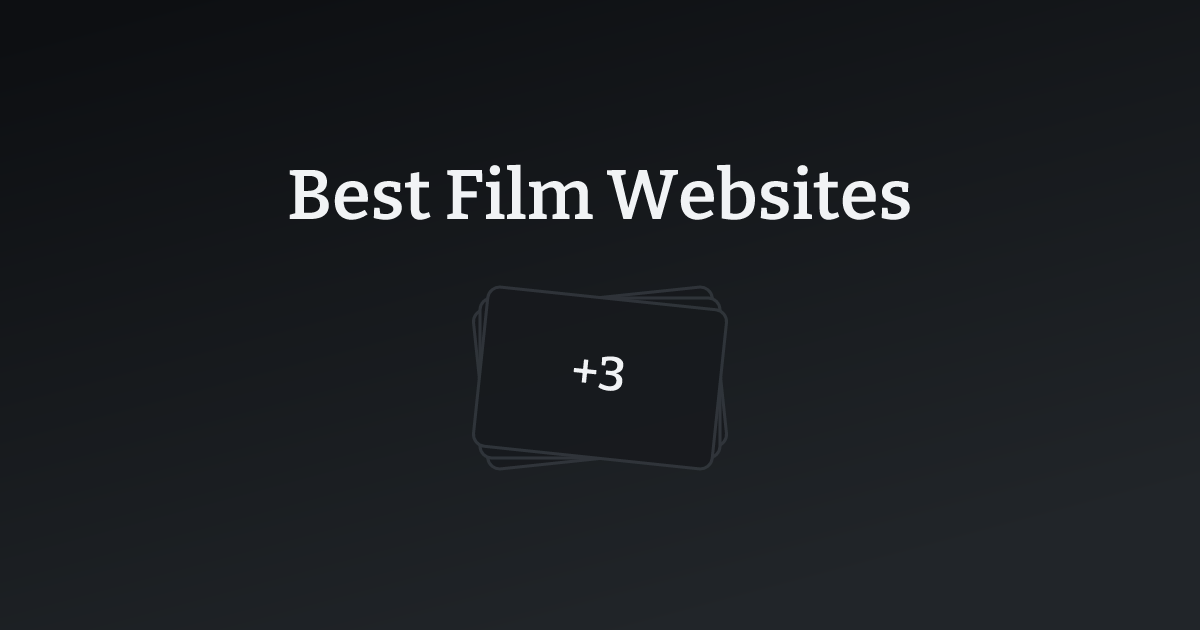 Best Film Websites with count