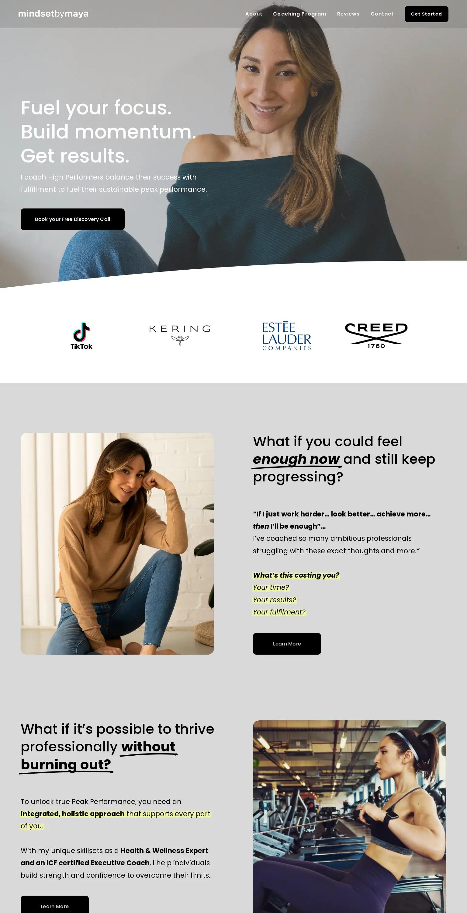 Mindset by Maya screenshot